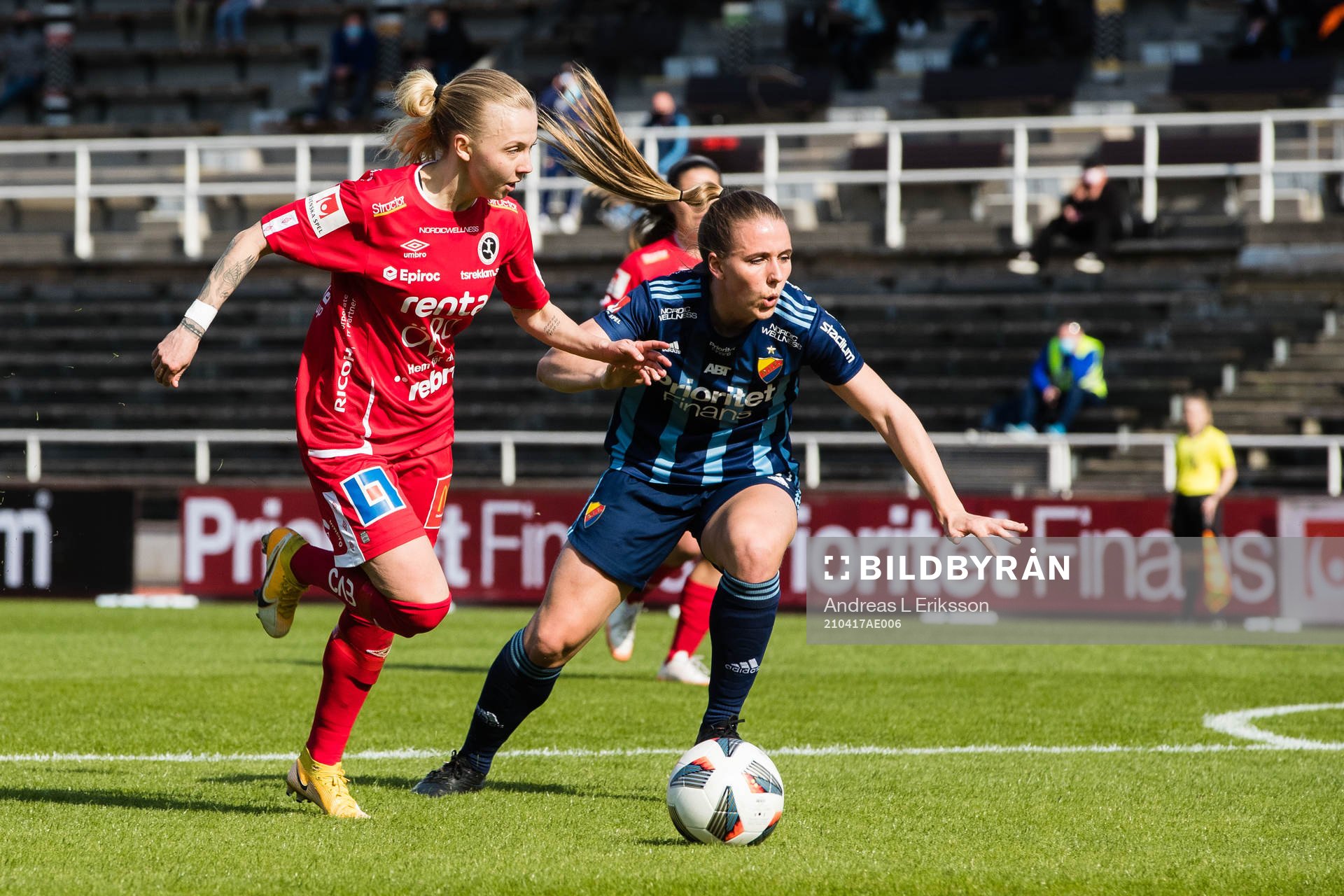 Örebros Nathalie Hoff Persson och Djurgårdens Gudrun