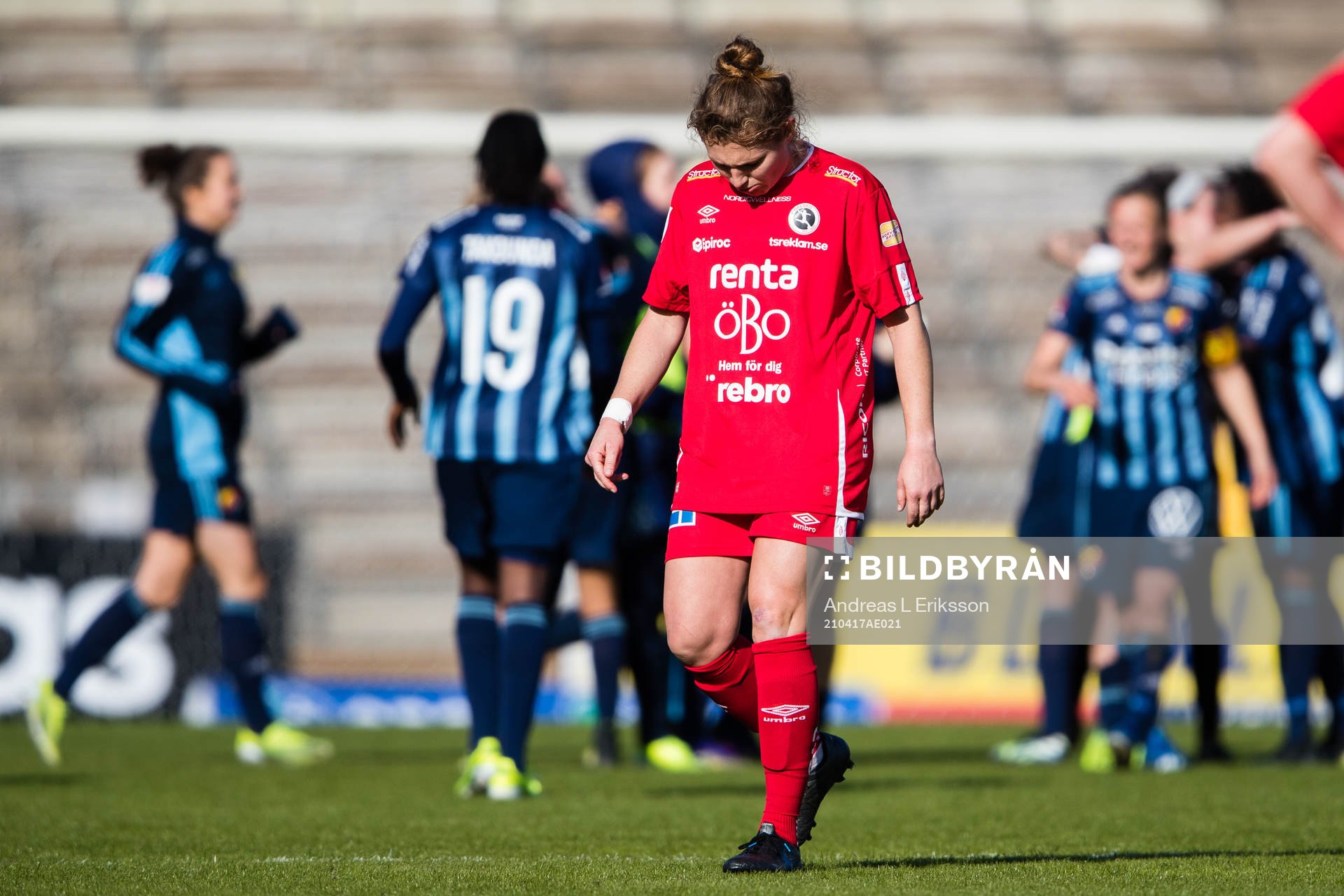 Örebros Jessie Scarpa  deppar