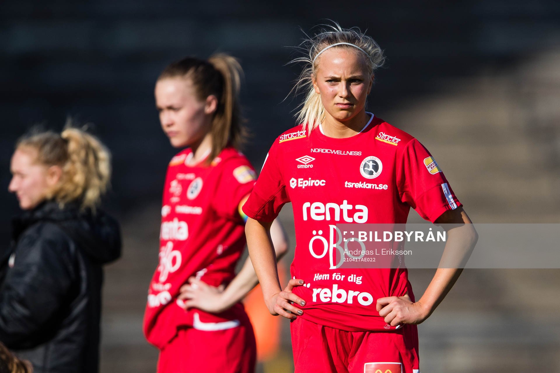 Örebros Sara Lilja Vidlund deppar