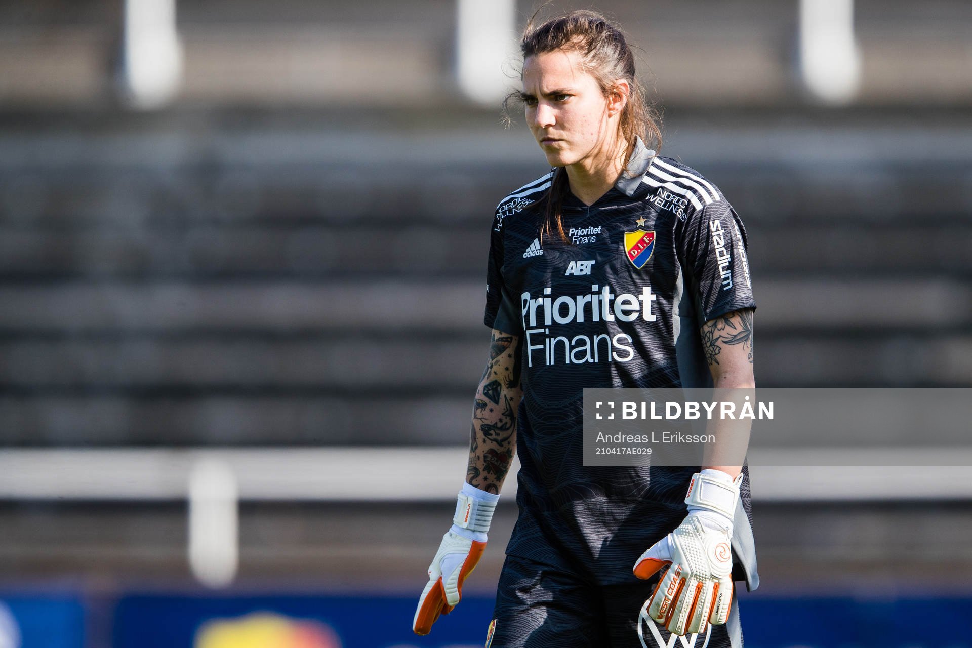 Djurgårdens målvakt Kelsey Daugherty