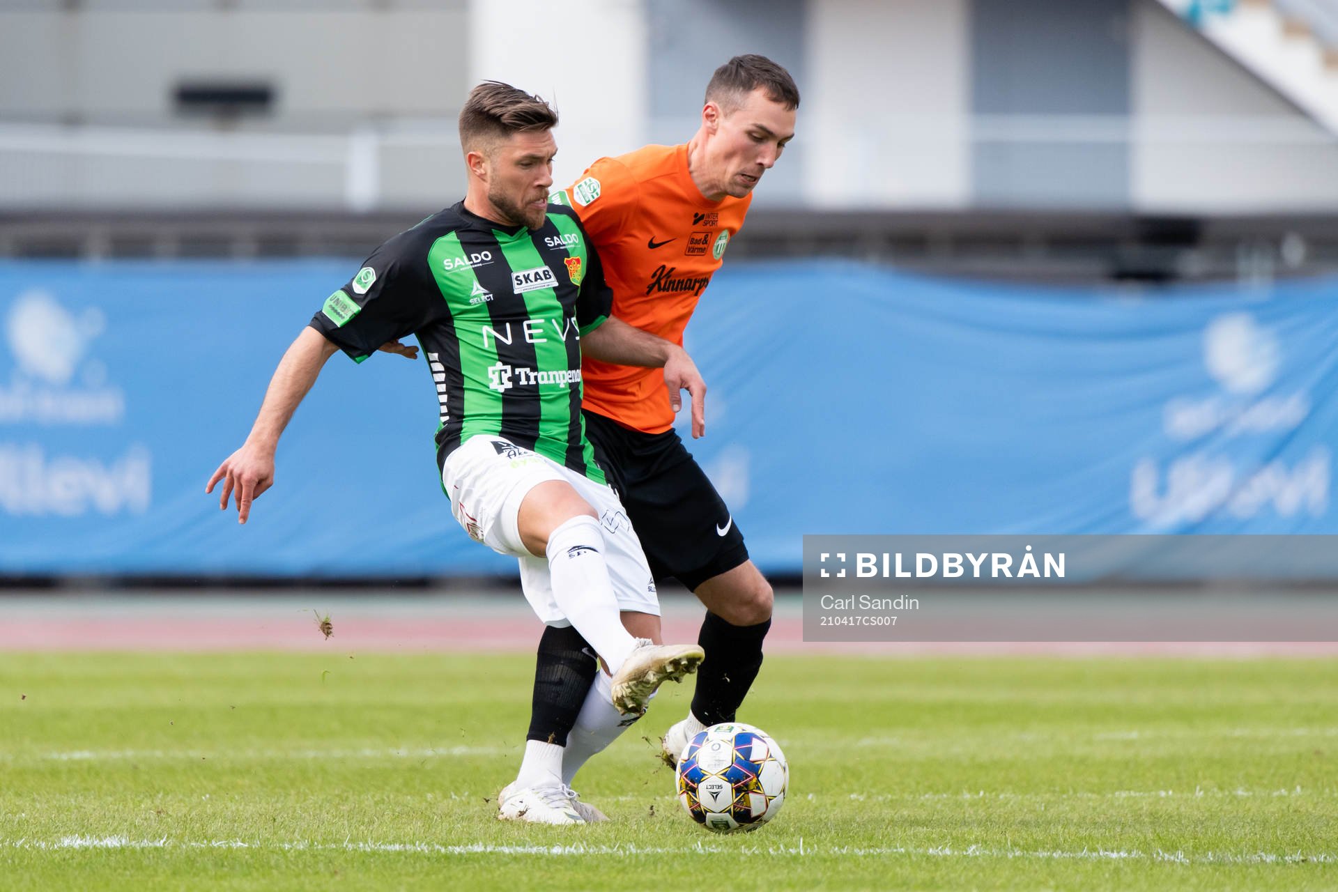 GAIS Nikola Ladan och Västerås Filip Tronét
