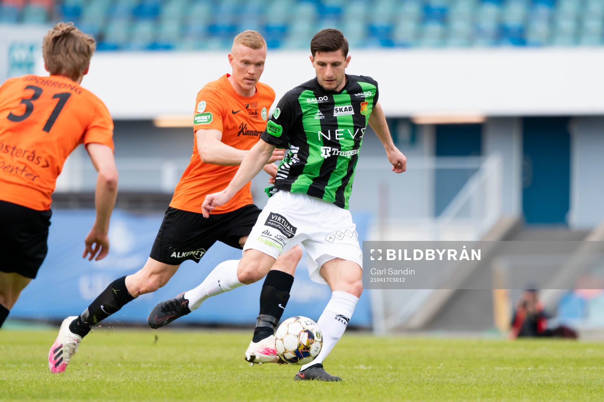 Västerås David Engström och GAIS Adnan Maric