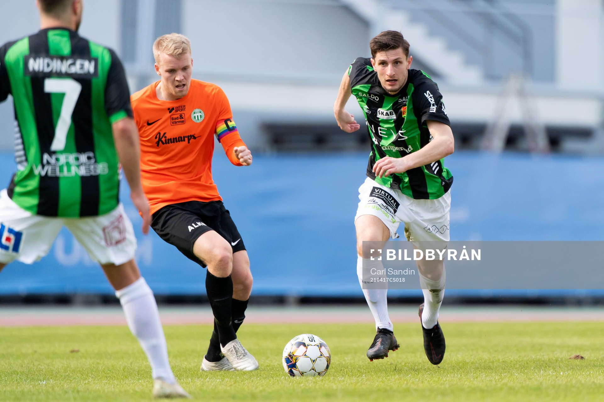 Västerås Simon Johansson och GAIS Adnan Maric