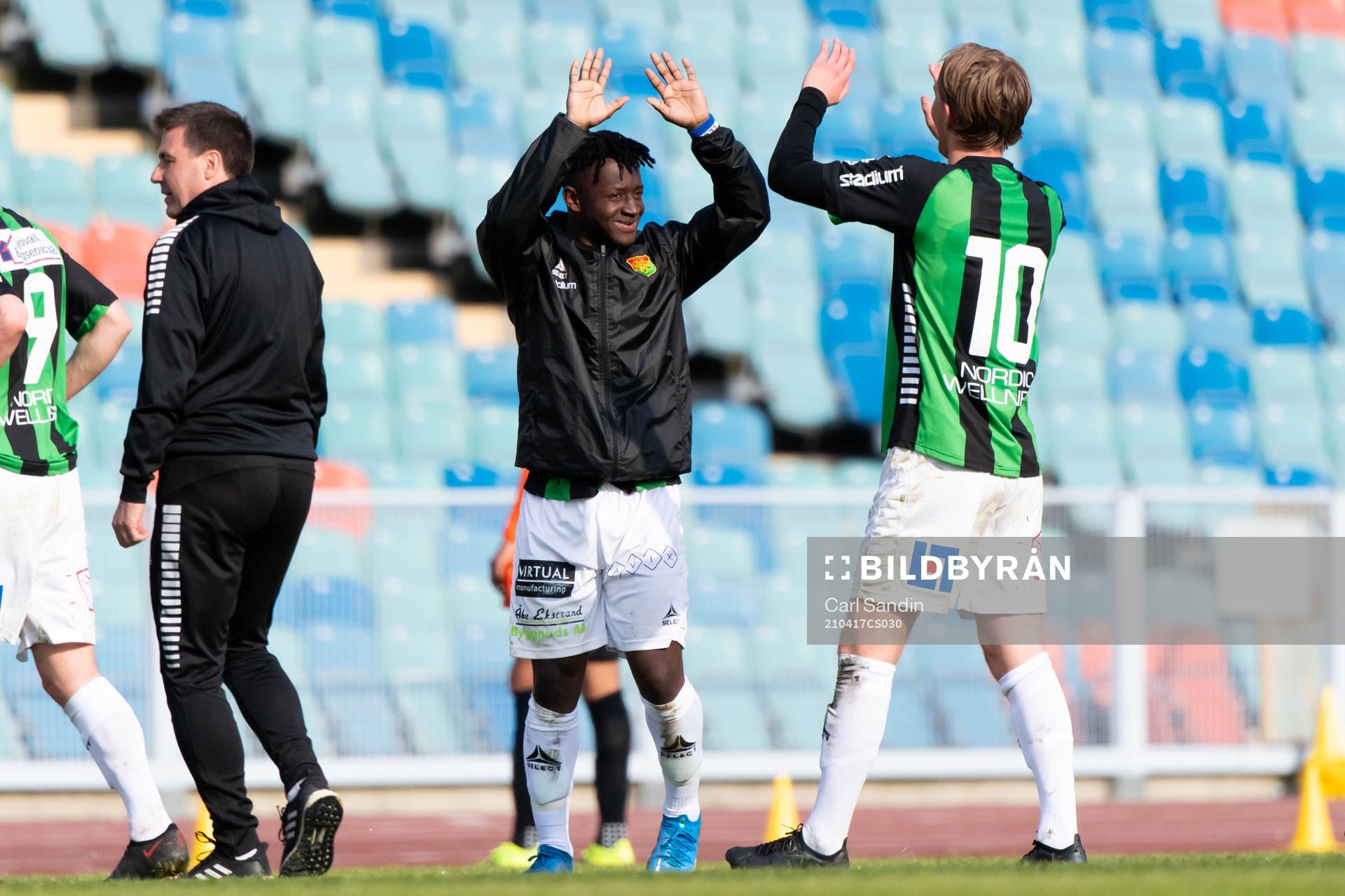 GAIS Michael Kargbo jublar