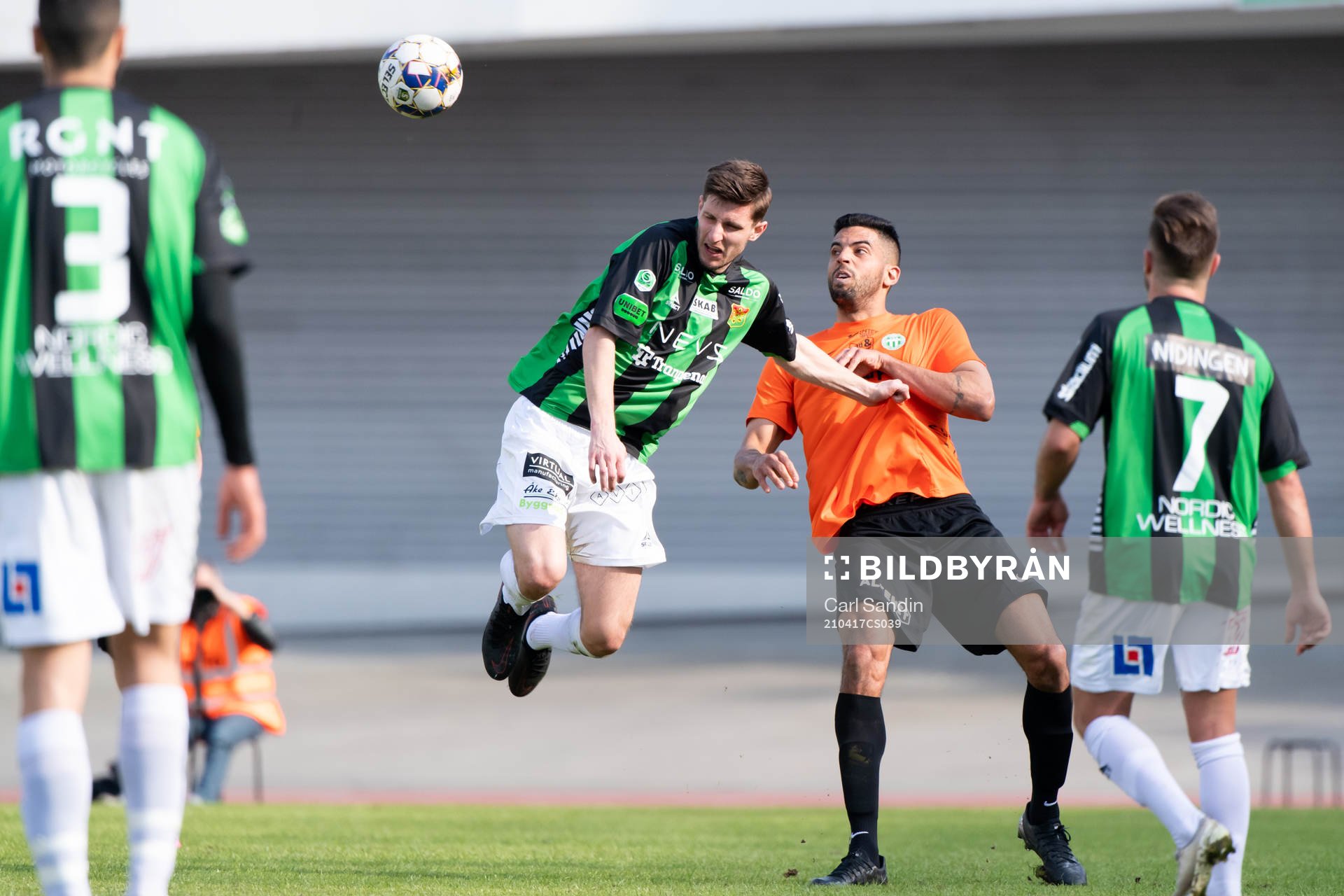 GAIS Emin Grozdanic och Västerås Pedro Ribeiro