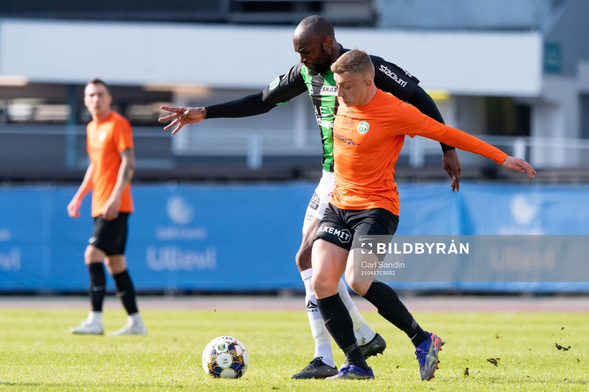 GAIS Boris Lumbana och Västerås Simon Gefvert