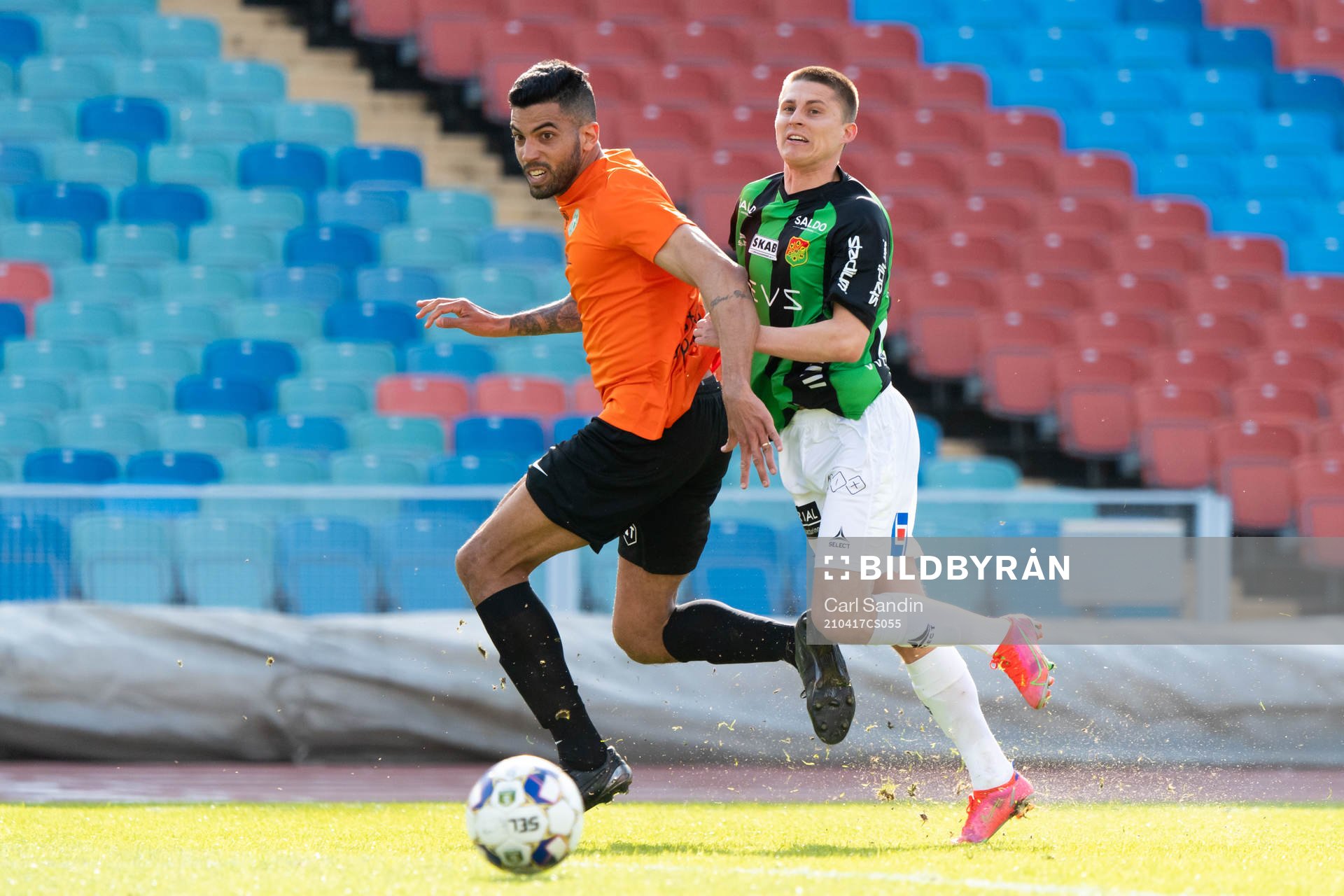 Västerås Pedro Ribeiro och GAIS Johan Andersson