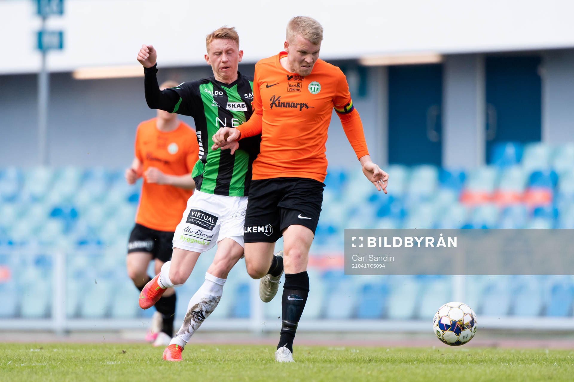 GAIS Julius Lindberg och Västerås Simon Johansson