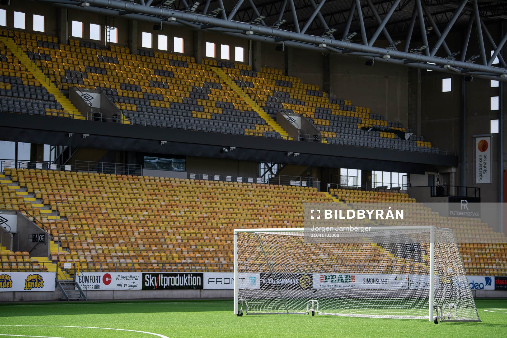 Ett fotbollsmål