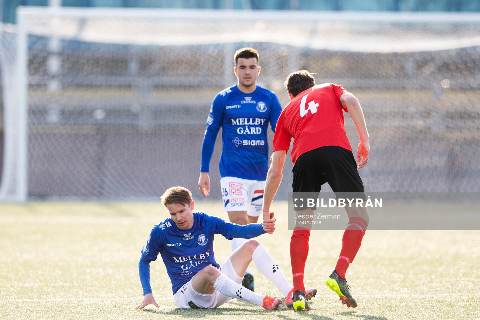 Trelleborgs Johan Blomberg och Vasalunds Philip Wiström