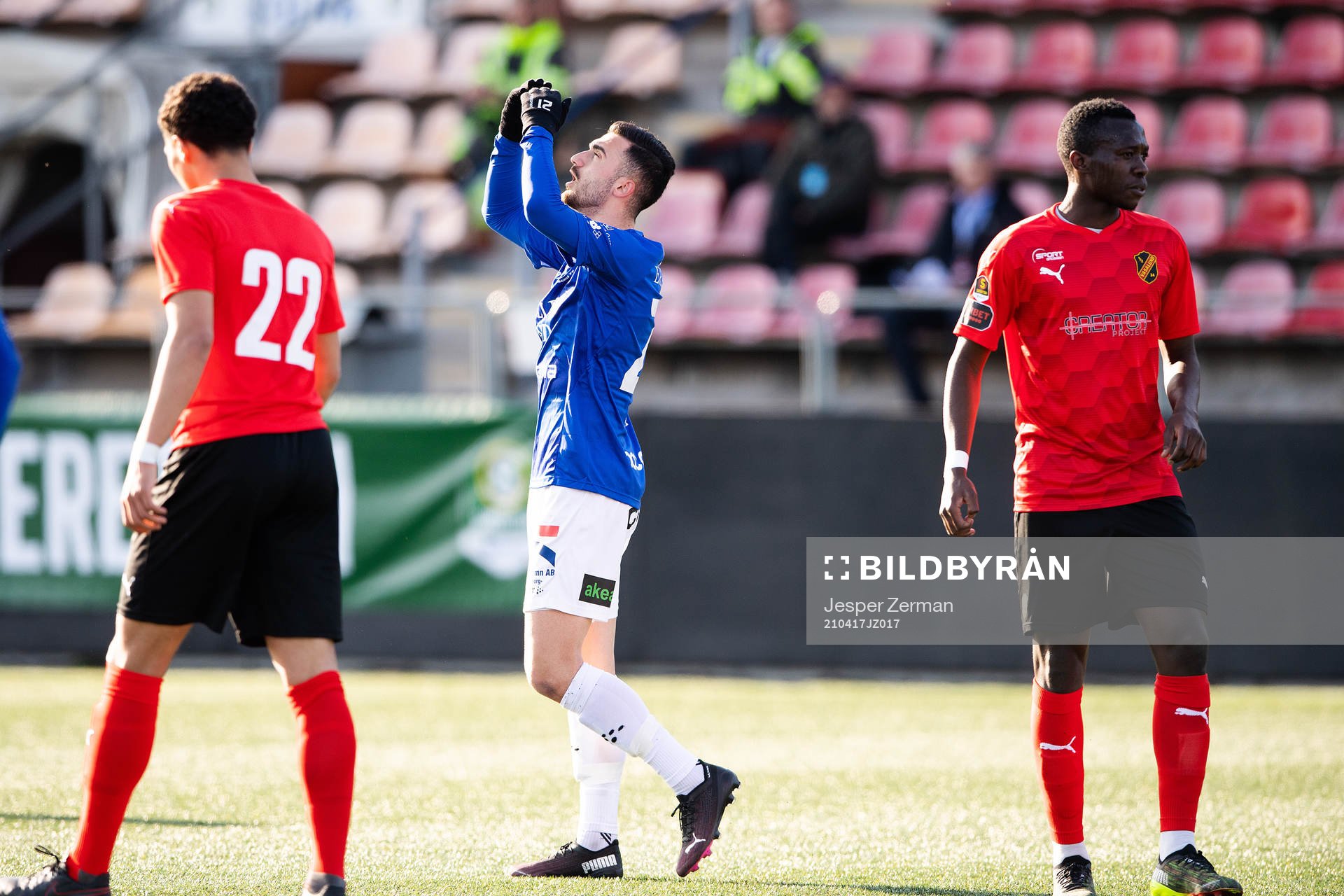 Trelleborgs Simon Amin deppar