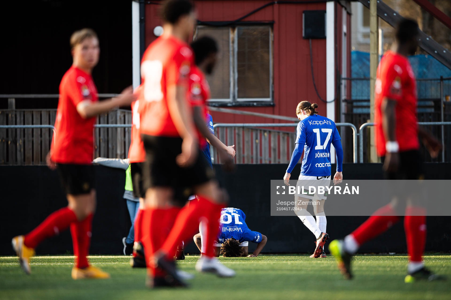 Trelleborgs Abdul Fatawu Safiu jublar