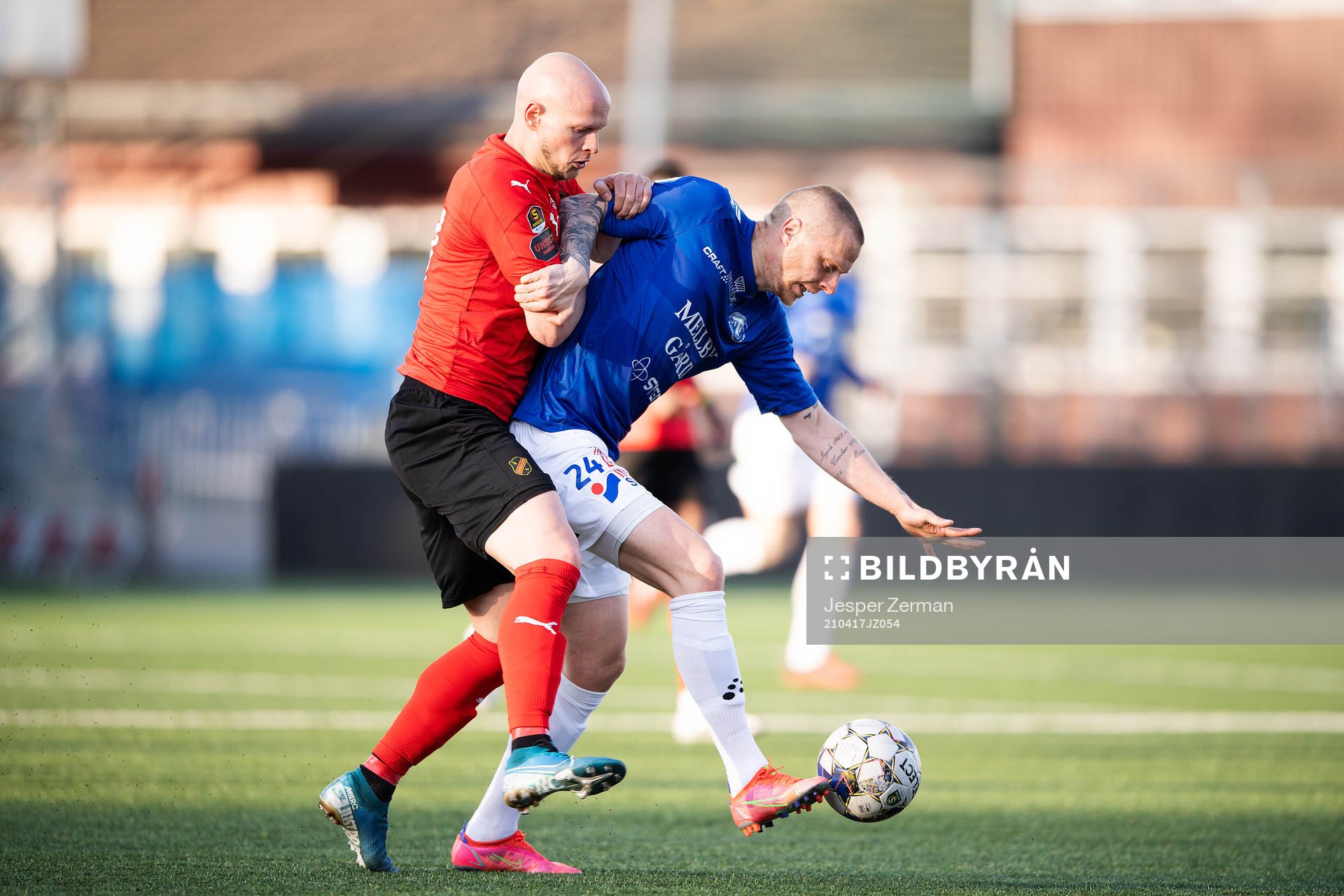Vasalunds Zourab Tsiskaridze och Trelleborgs Mattias