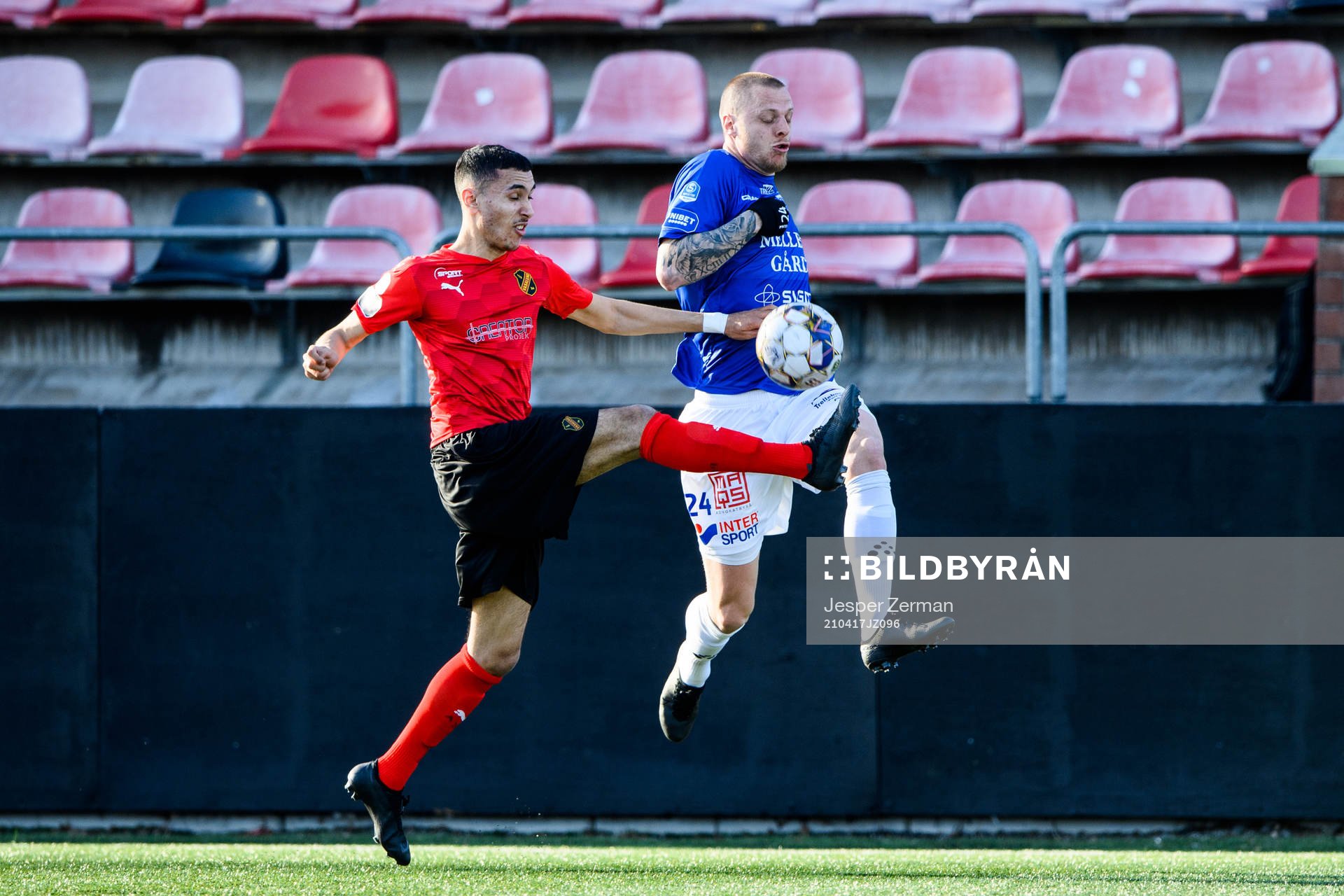 Vasalunds Adam Id Salem och Trelleborgs Mattias Håkansson