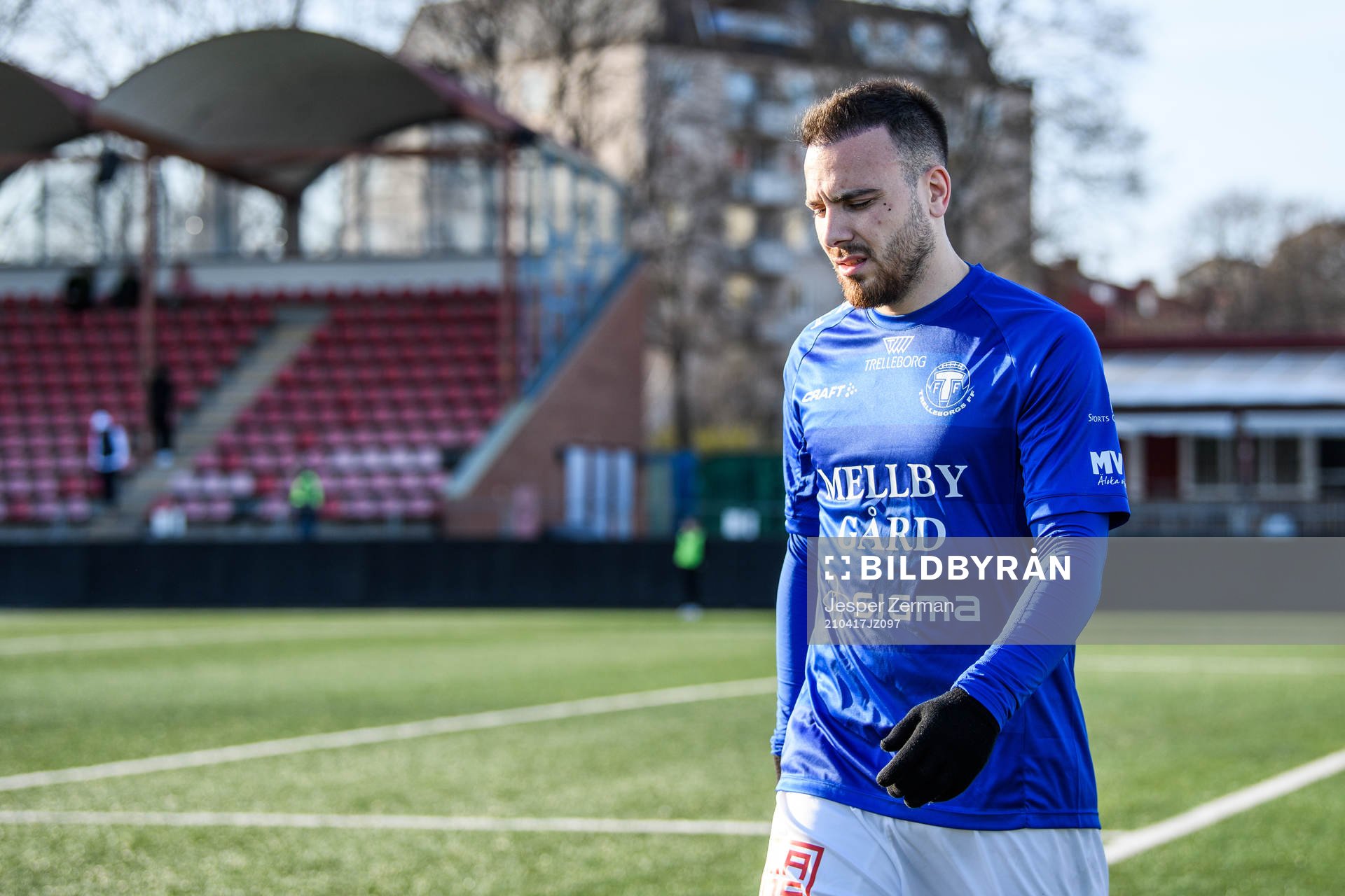 Trelleborgs Dzenis Kozica deppar i samband med att han blir
