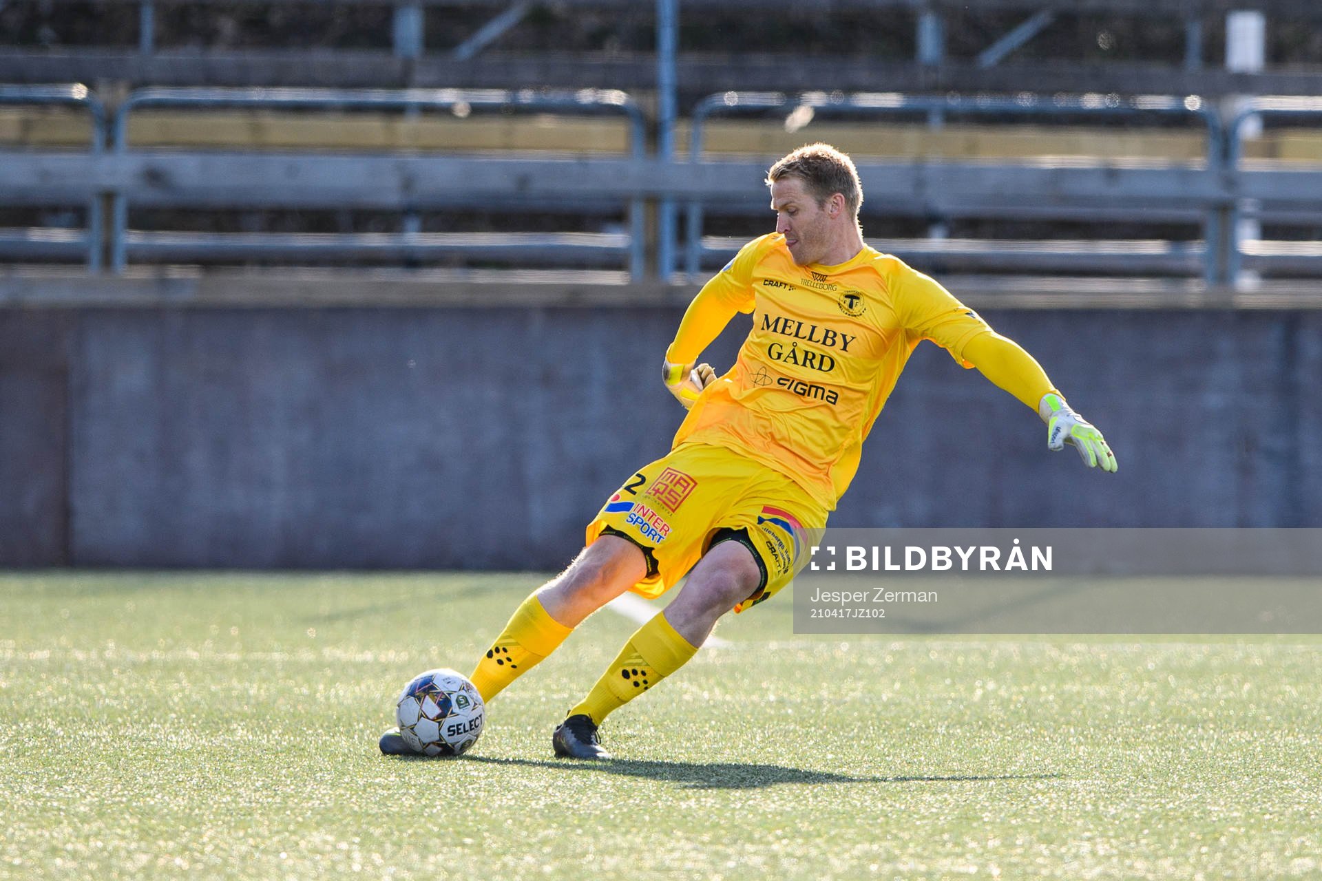 Trelleborgs målvakt Hampus Nilsson