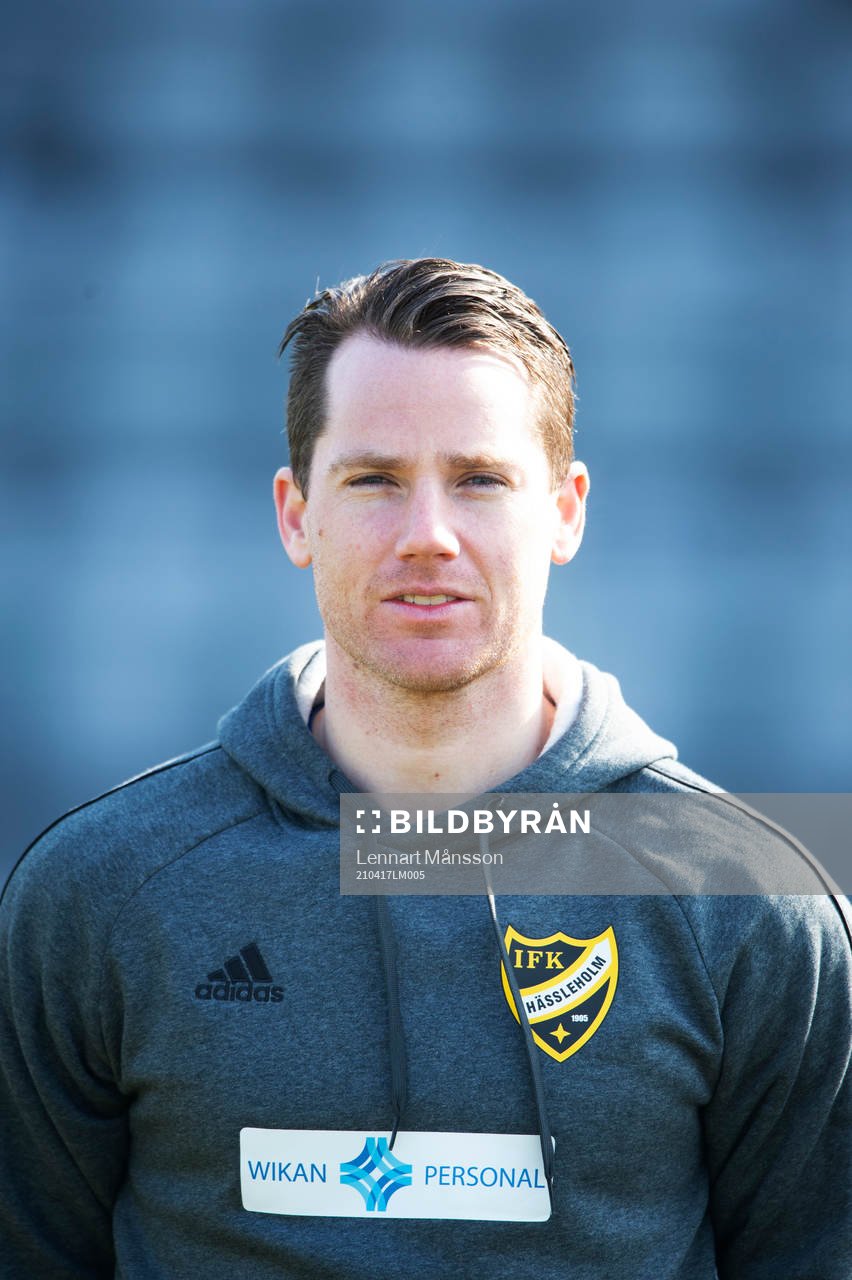 IFK Hässleholms A-trupp, porträttbild, Johan Persson,