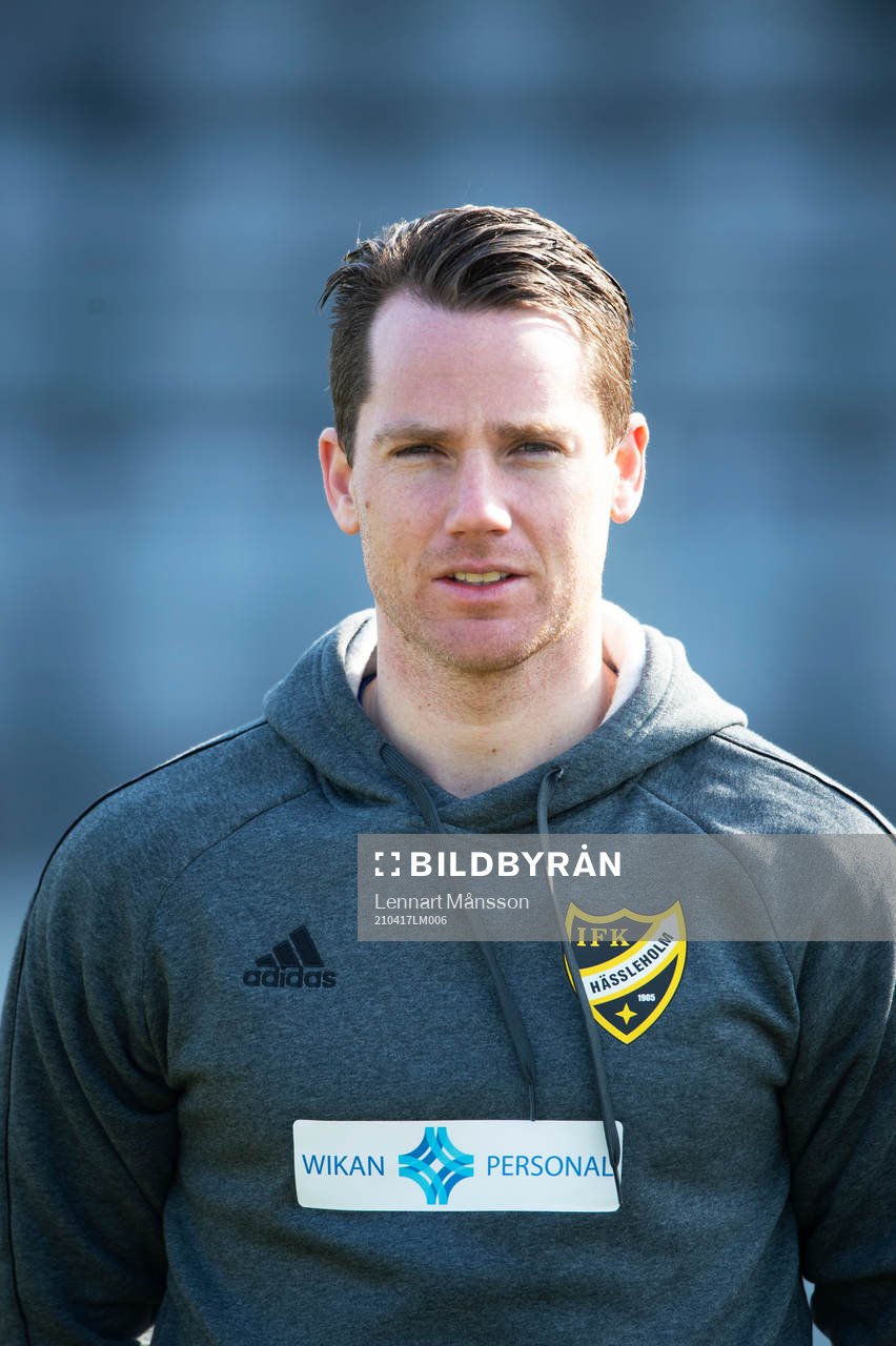 IFK Hässleholms A-trupp, porträttbild, Johan Persson,
