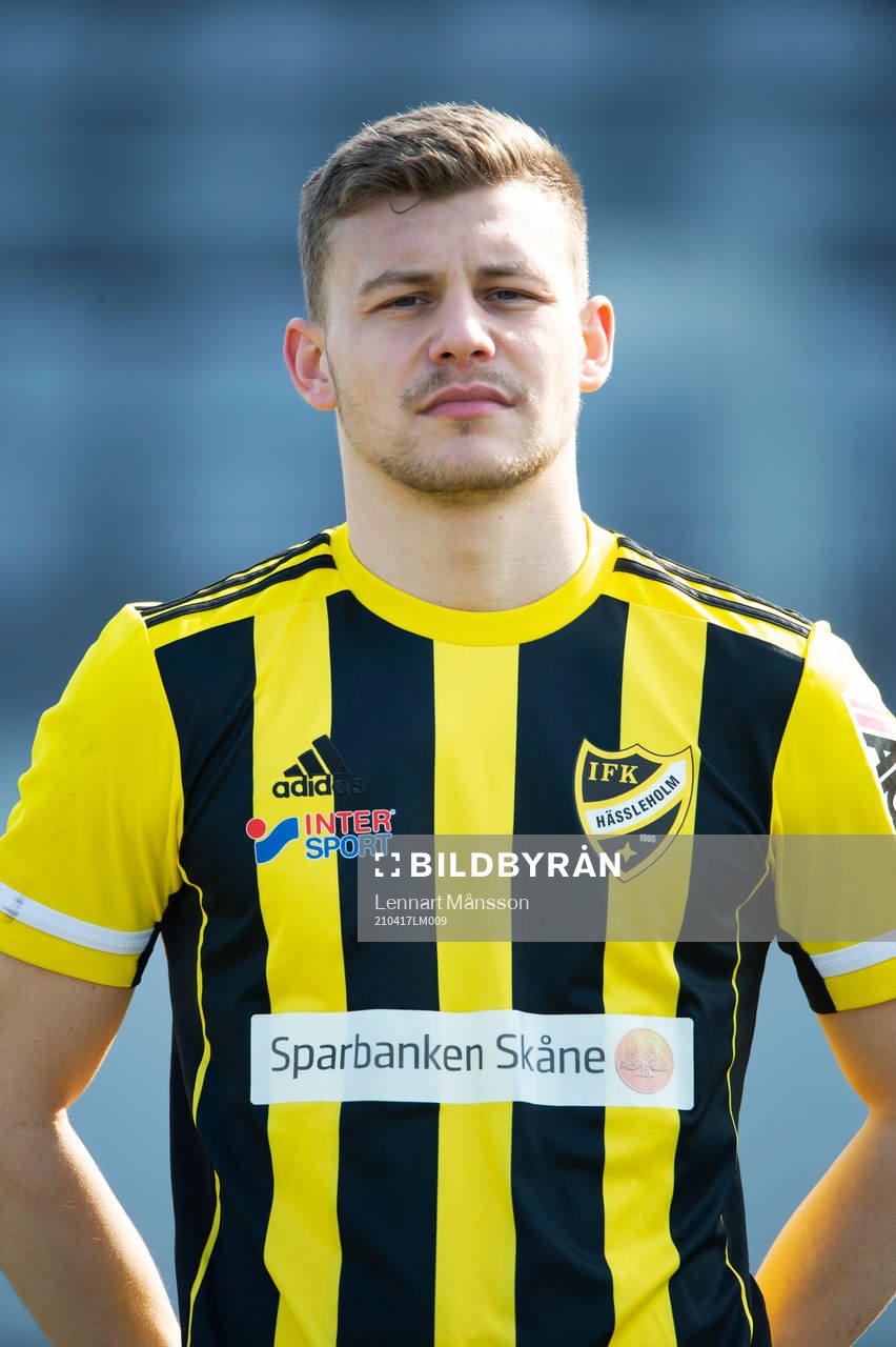 IFK Hässleholms A-trupp, porträttbild, Ivan Danielsson