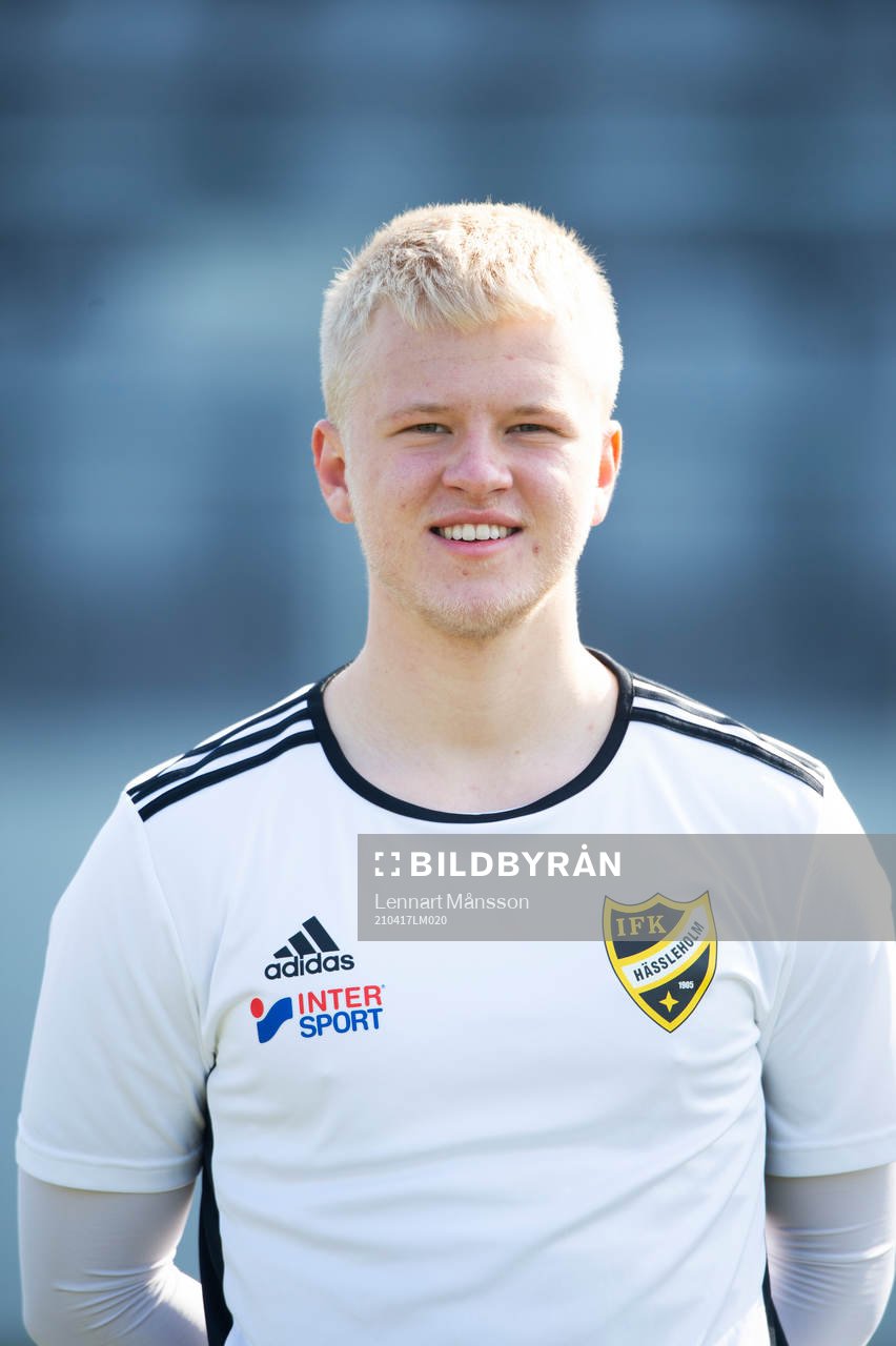 IFK Hässleholms A-trupp, porträttbild, Jacob Holmberg, i