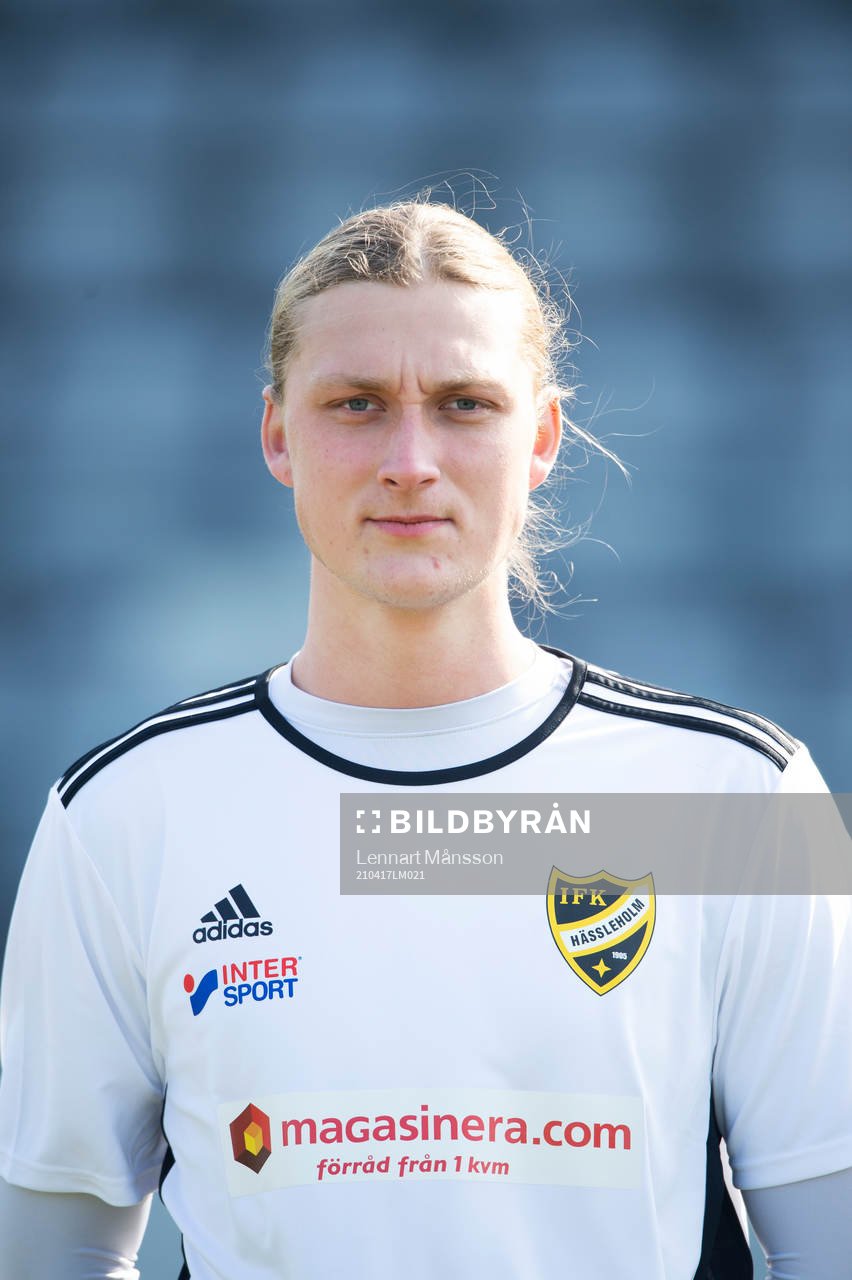 IFK Hässleholms A-trupp, porträttbild, Carl Lundahl