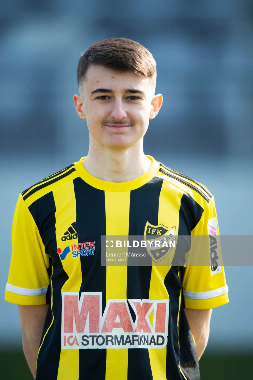 IFK Hässleholms A-trupp, porträttbild, Armin Culum, i