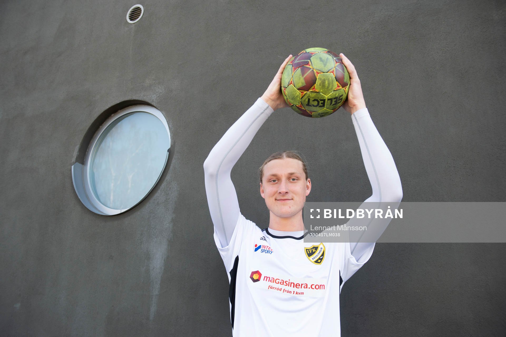 Profilen Carl Lundahl Persson, IFK Hässleholm, i