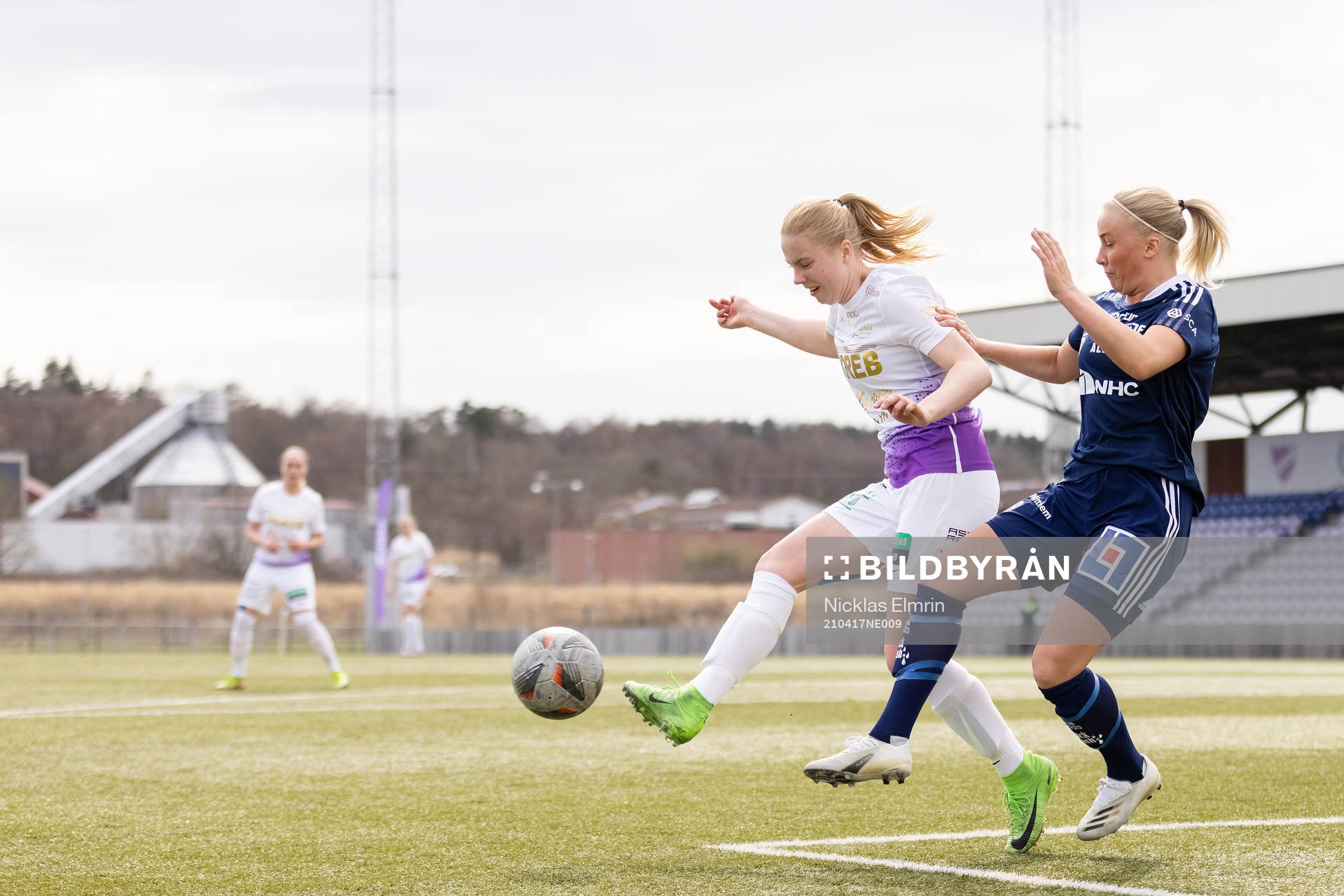 Jitex Fanny Linderoth och Sundsvalls Maja Winsa