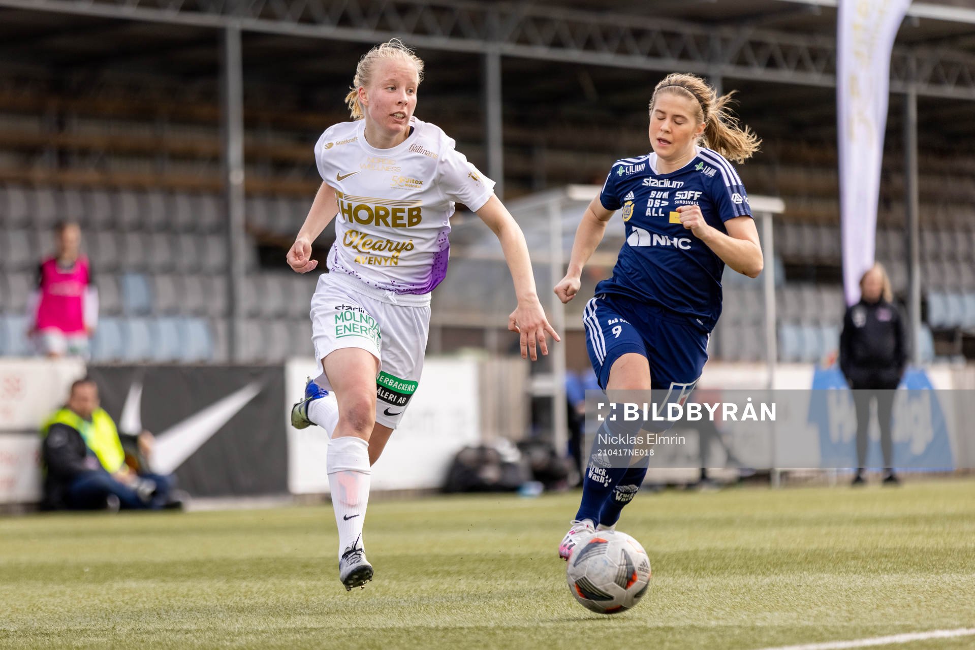 Jitex Linnea Strömberg och Sundsvalls Ellen Schedin