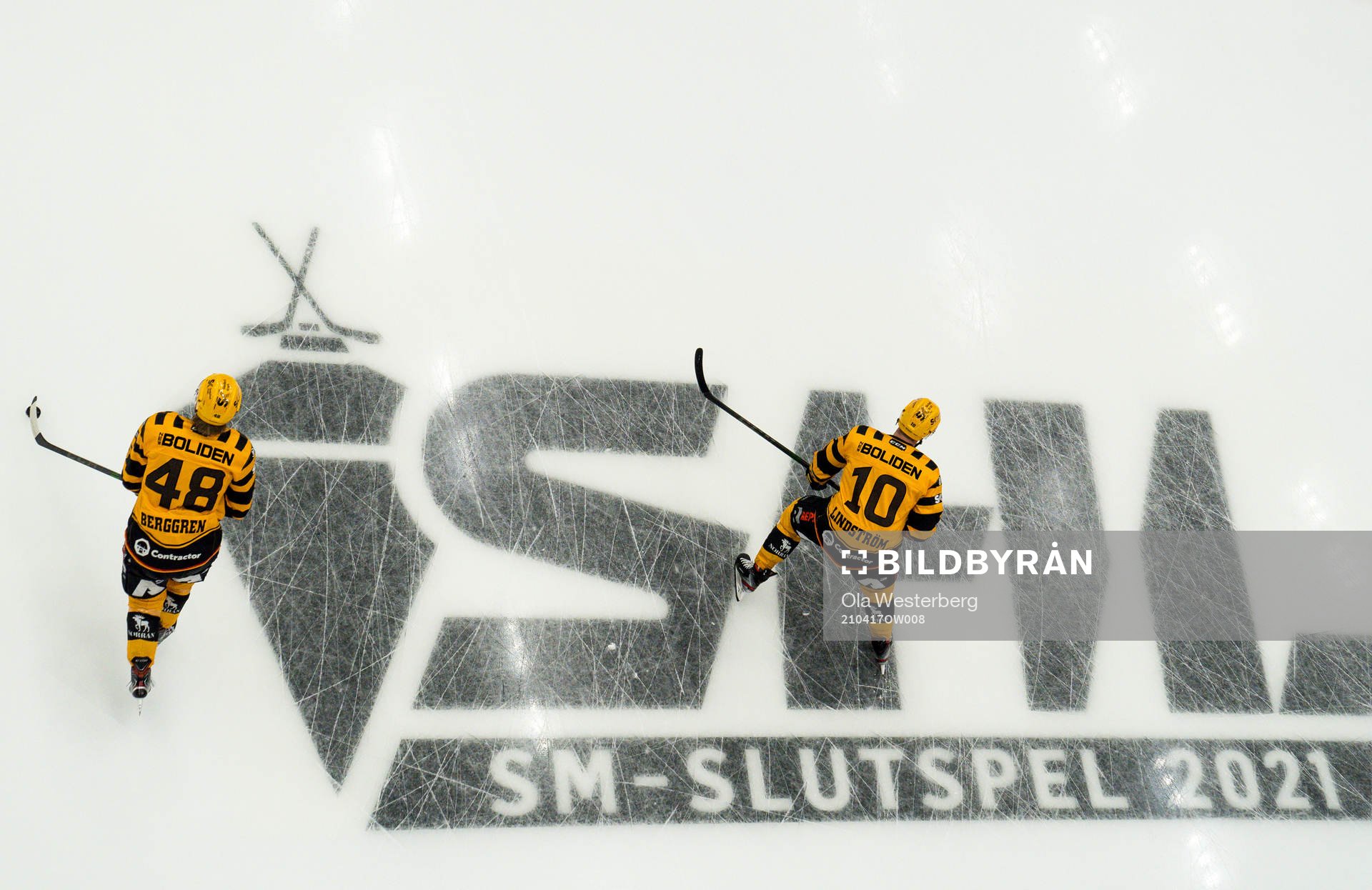 Skellefteås Jonatan Berggren och Joakim Lindström