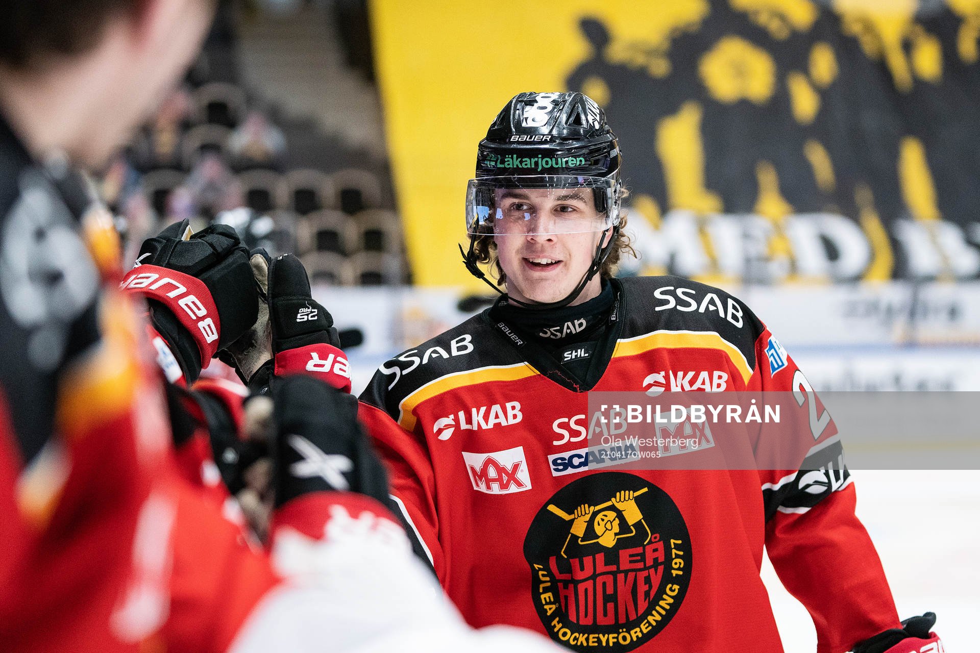 Luleås Radek Muzik jublar