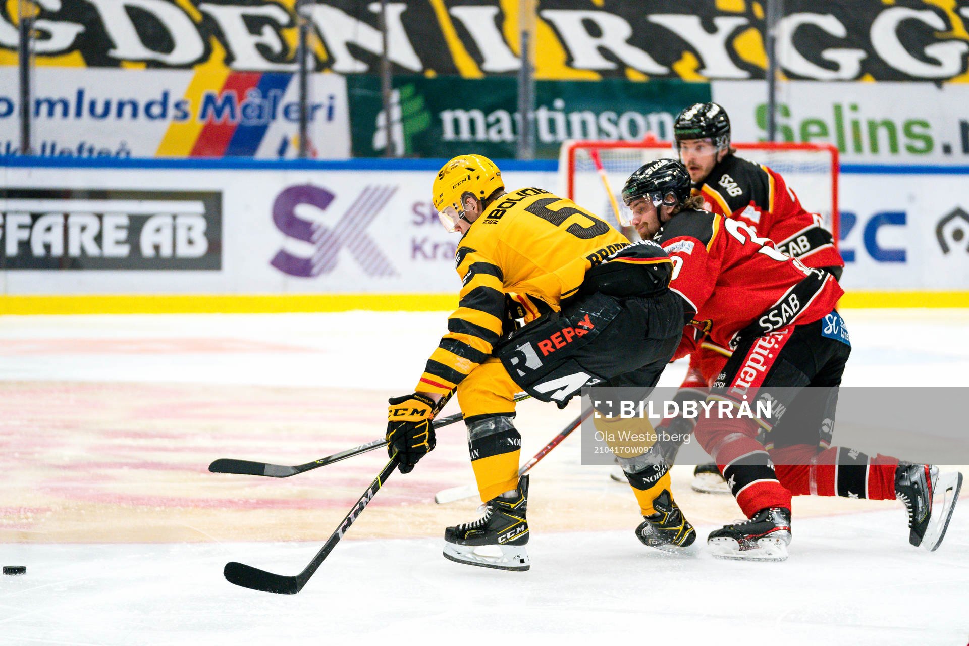 Skellefteås Philip Broberg och Luleås Pontus Själin