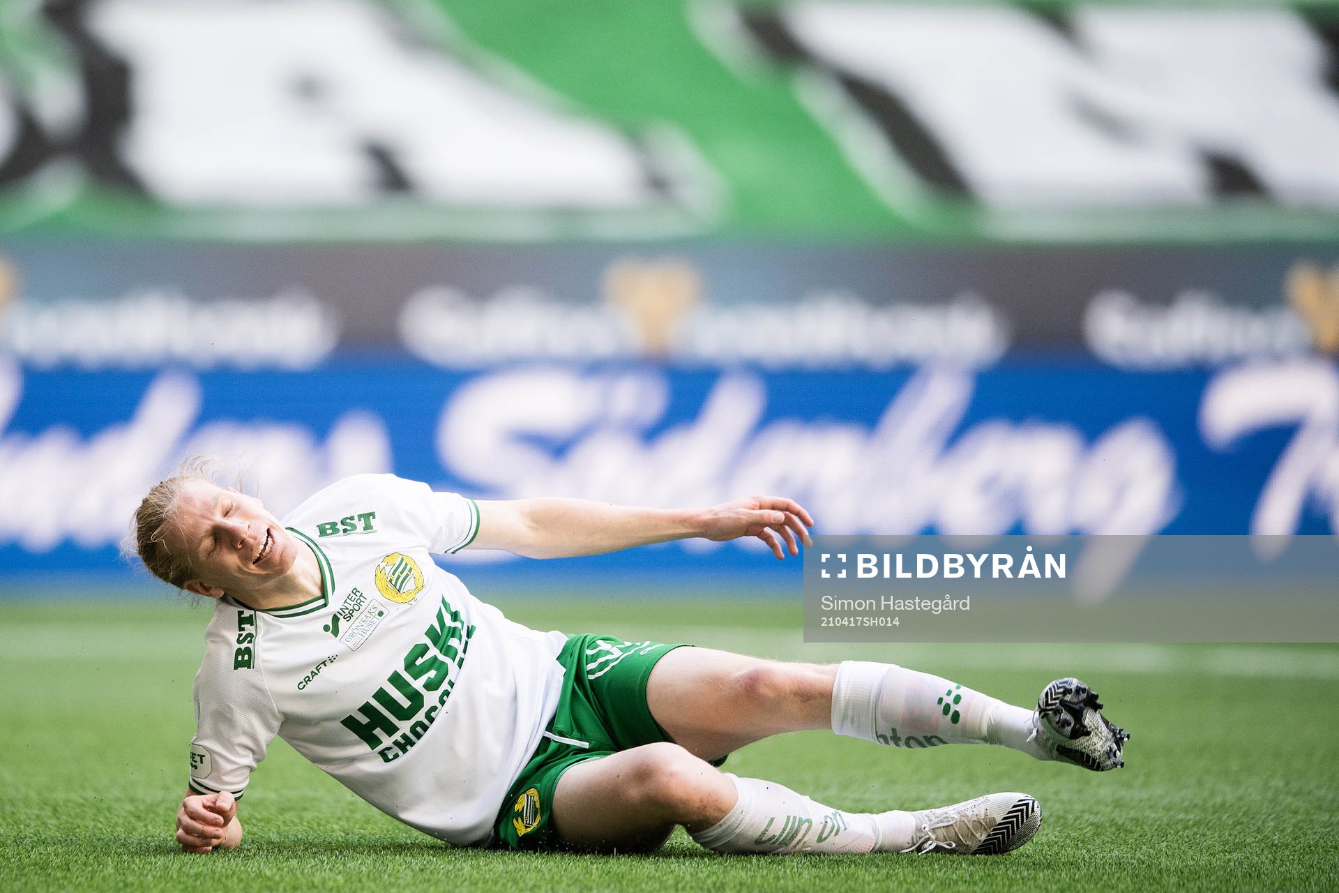 Hammarbys Gustav Ludwigson deppar