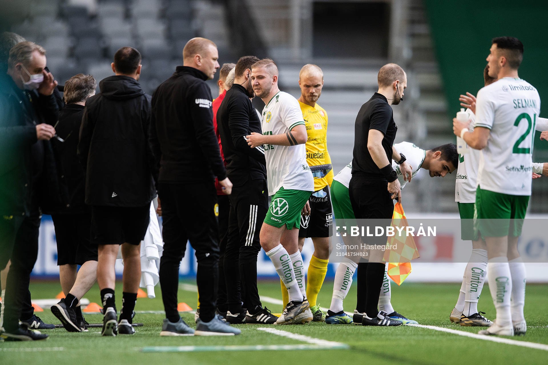 Hammarbys Darijan Bojanic byts ut