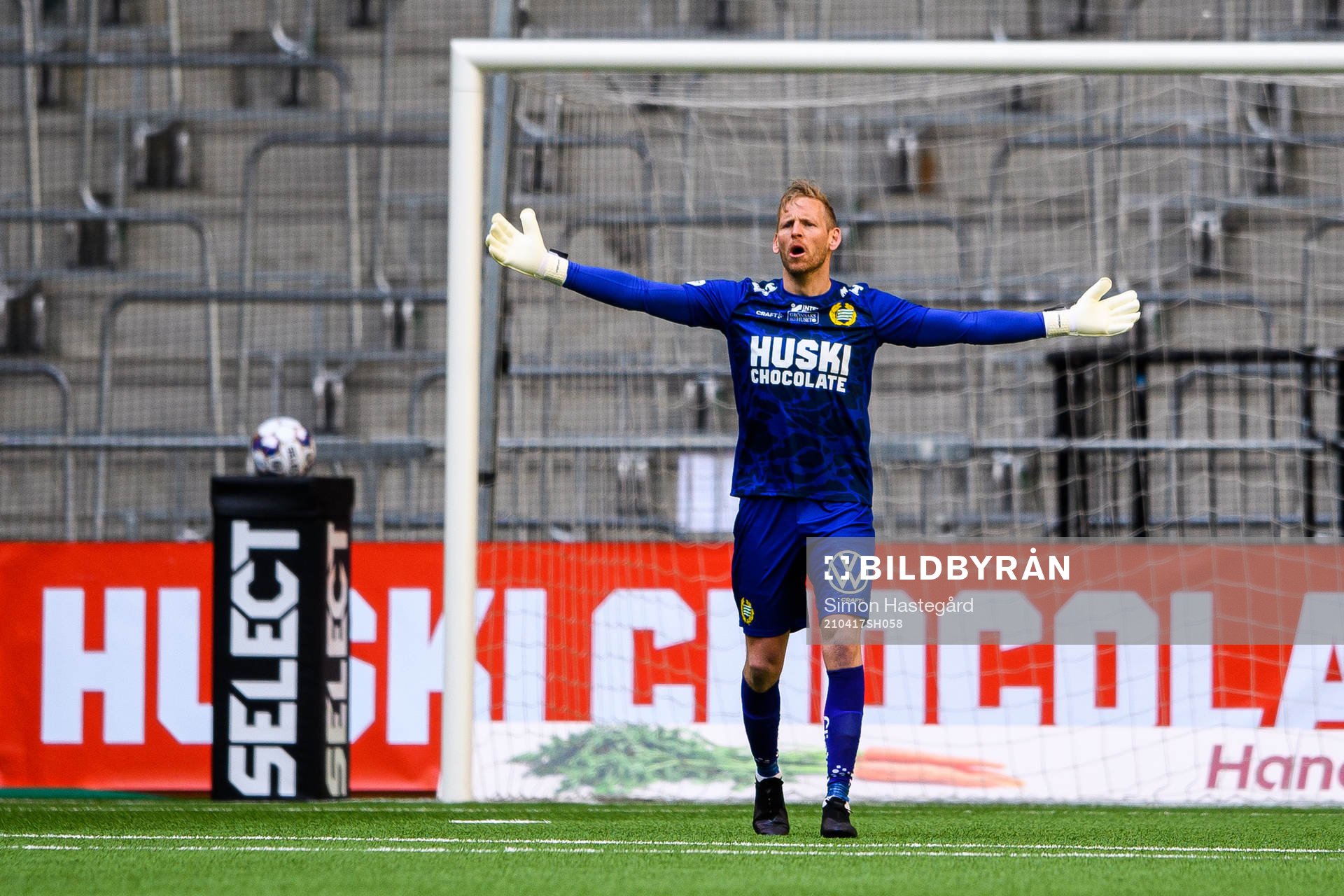 Hammarbys målvakt David Ousted