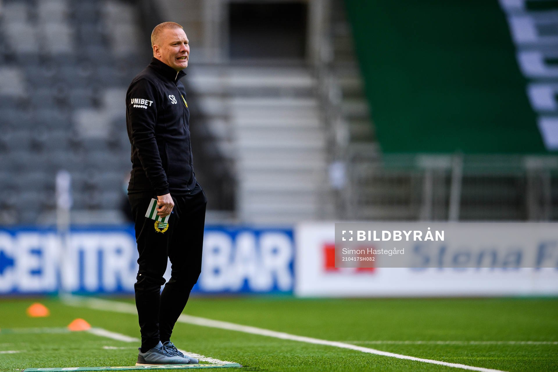 Hammarbys tränare Stefan Billborn