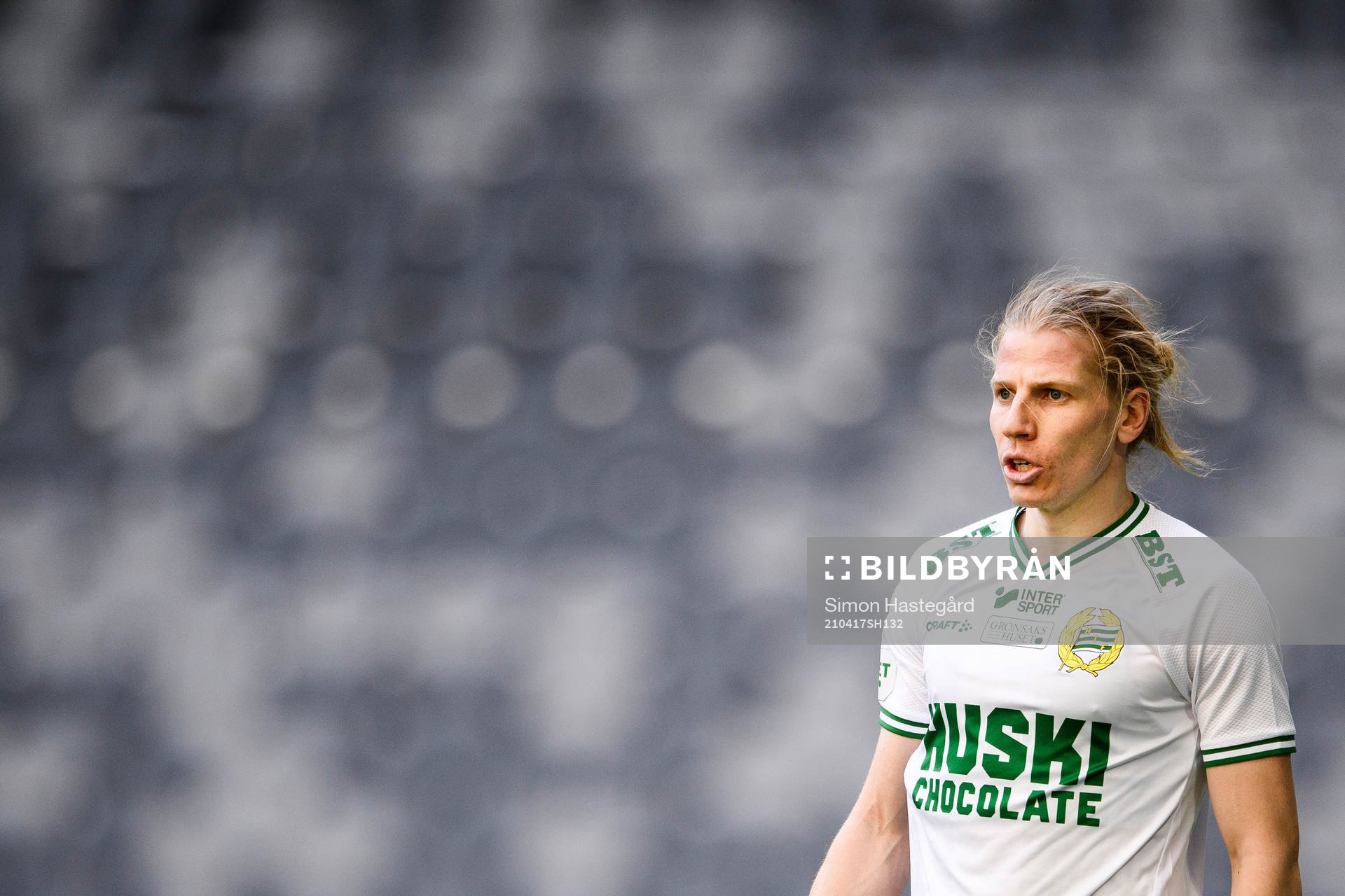 Hammarbys Gustav Ludwigson jublar