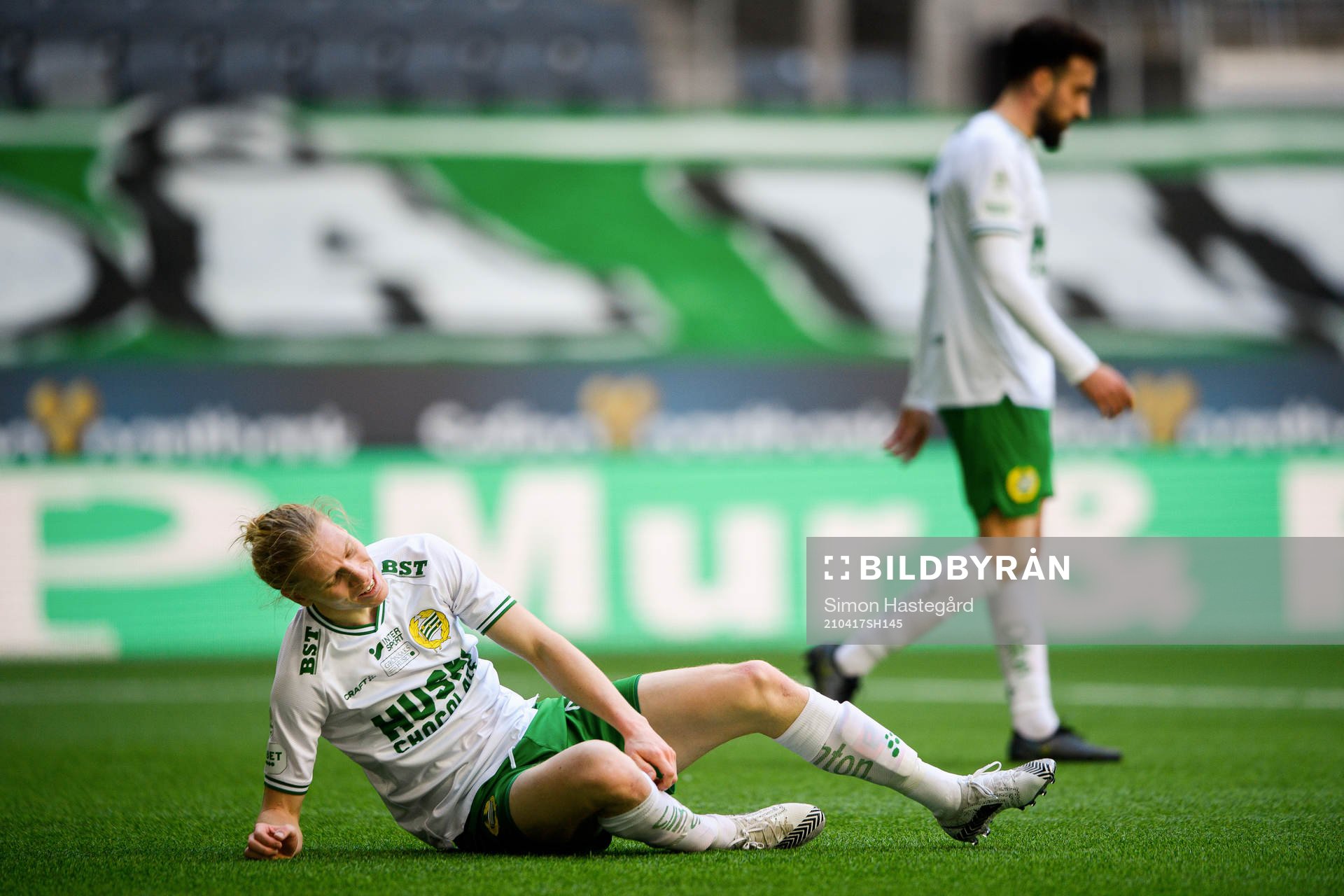 Hammarbys Gustav Ludwigson deppar