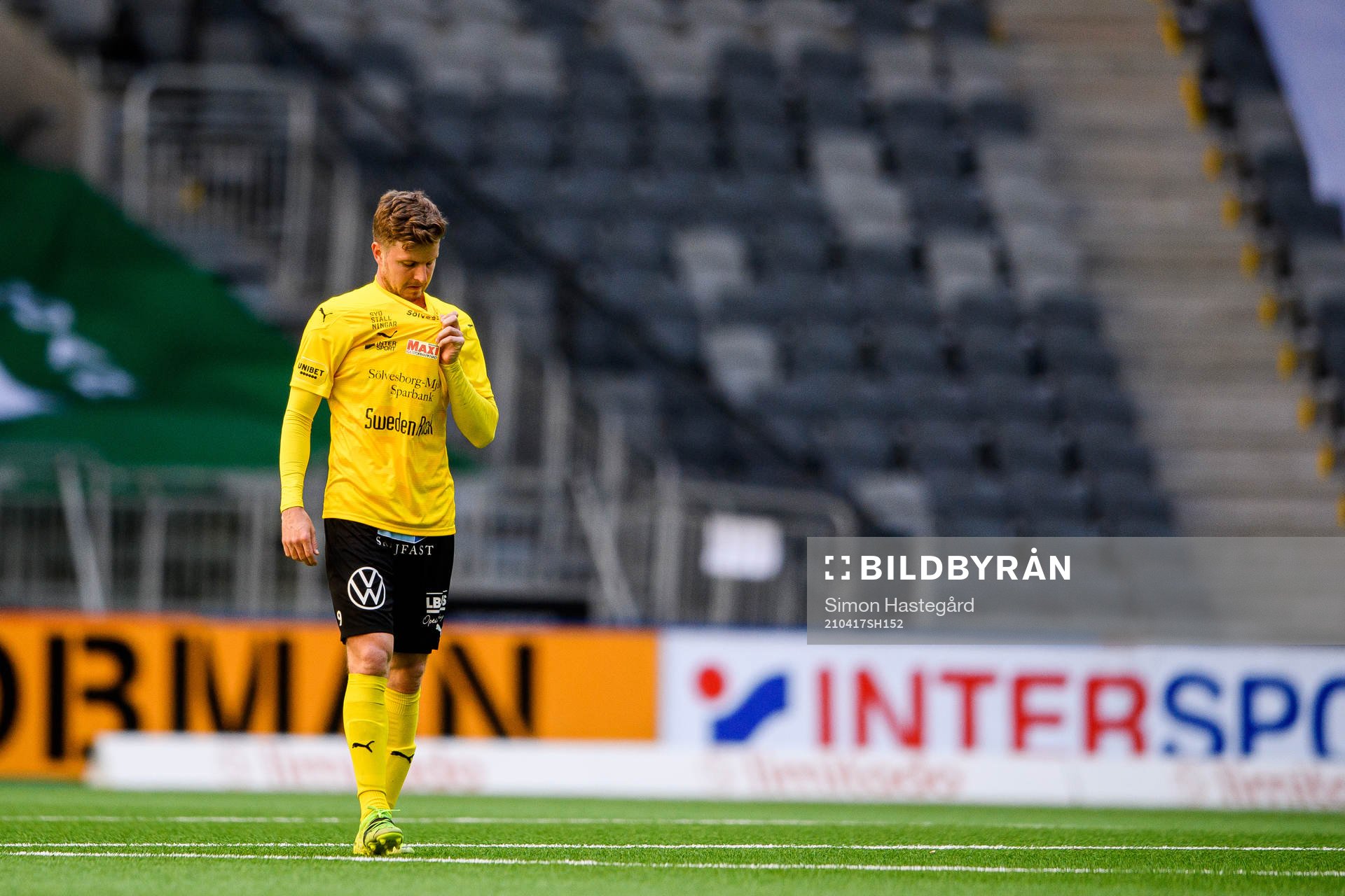 Mjällbys Joel Nilsson deppar