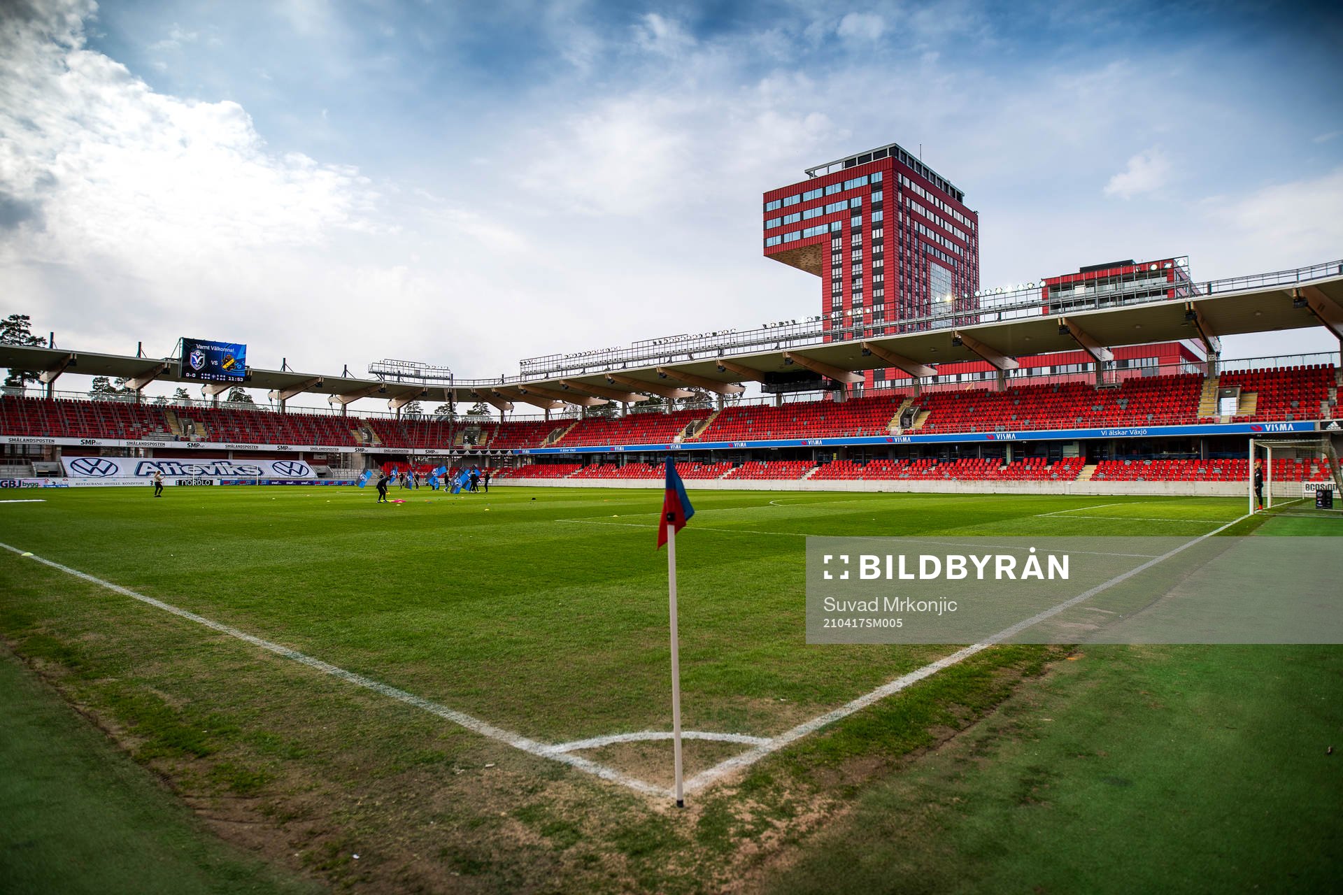 Interiör av Visma Arena