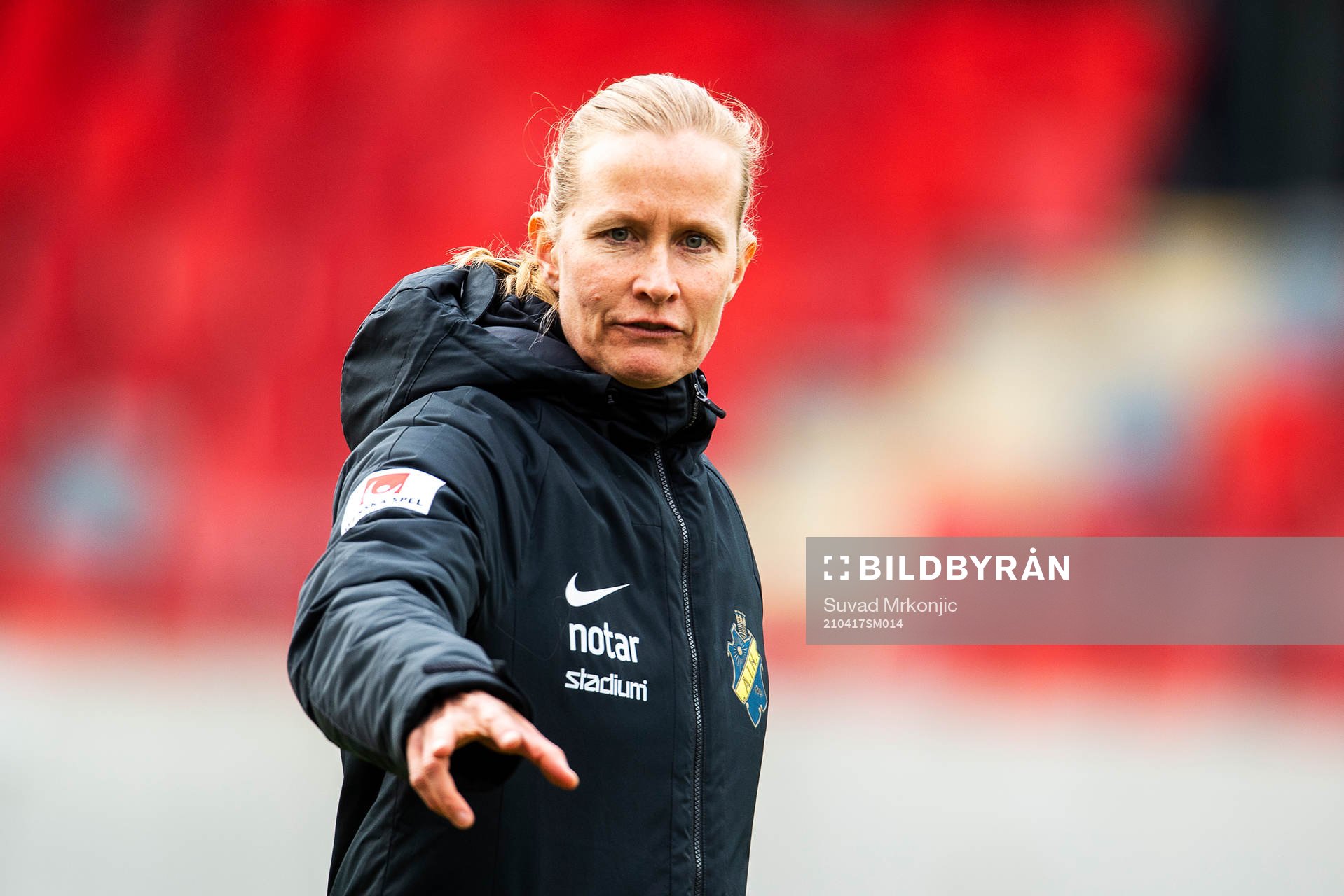 AIKs manager Anne Mäkinen