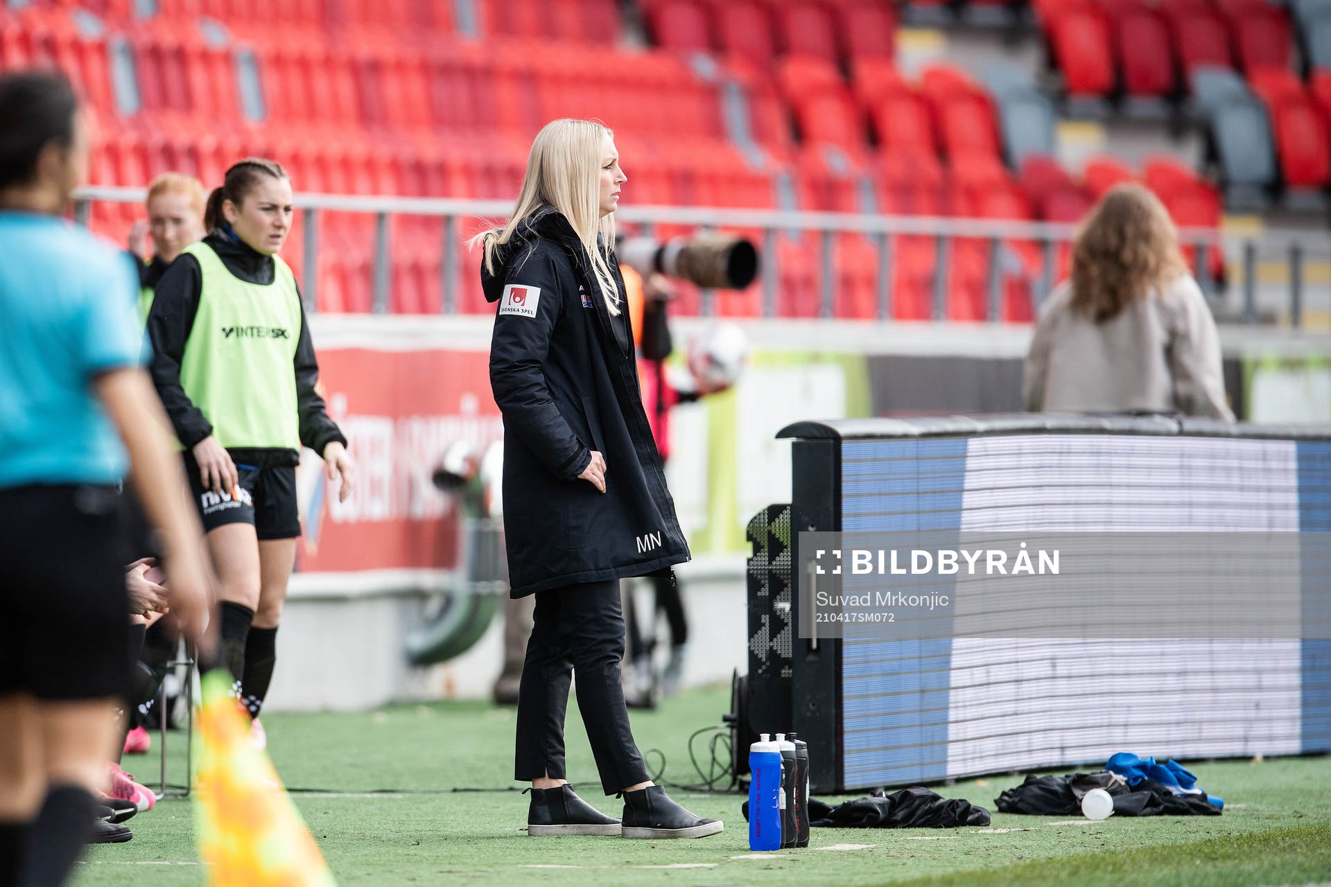 Växjös tränare Maria Nilsson