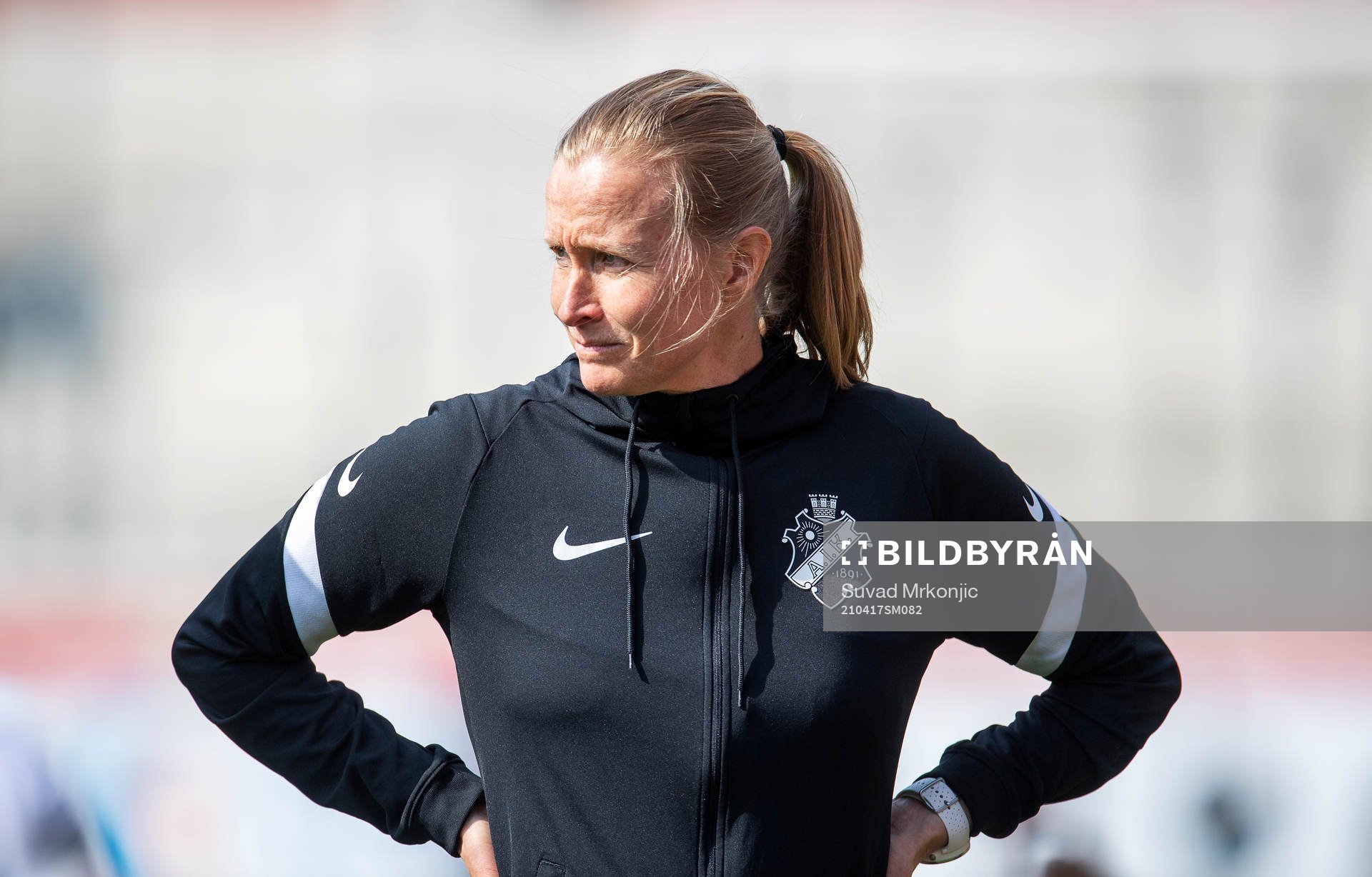 AIKs manager Anne Mäkinen