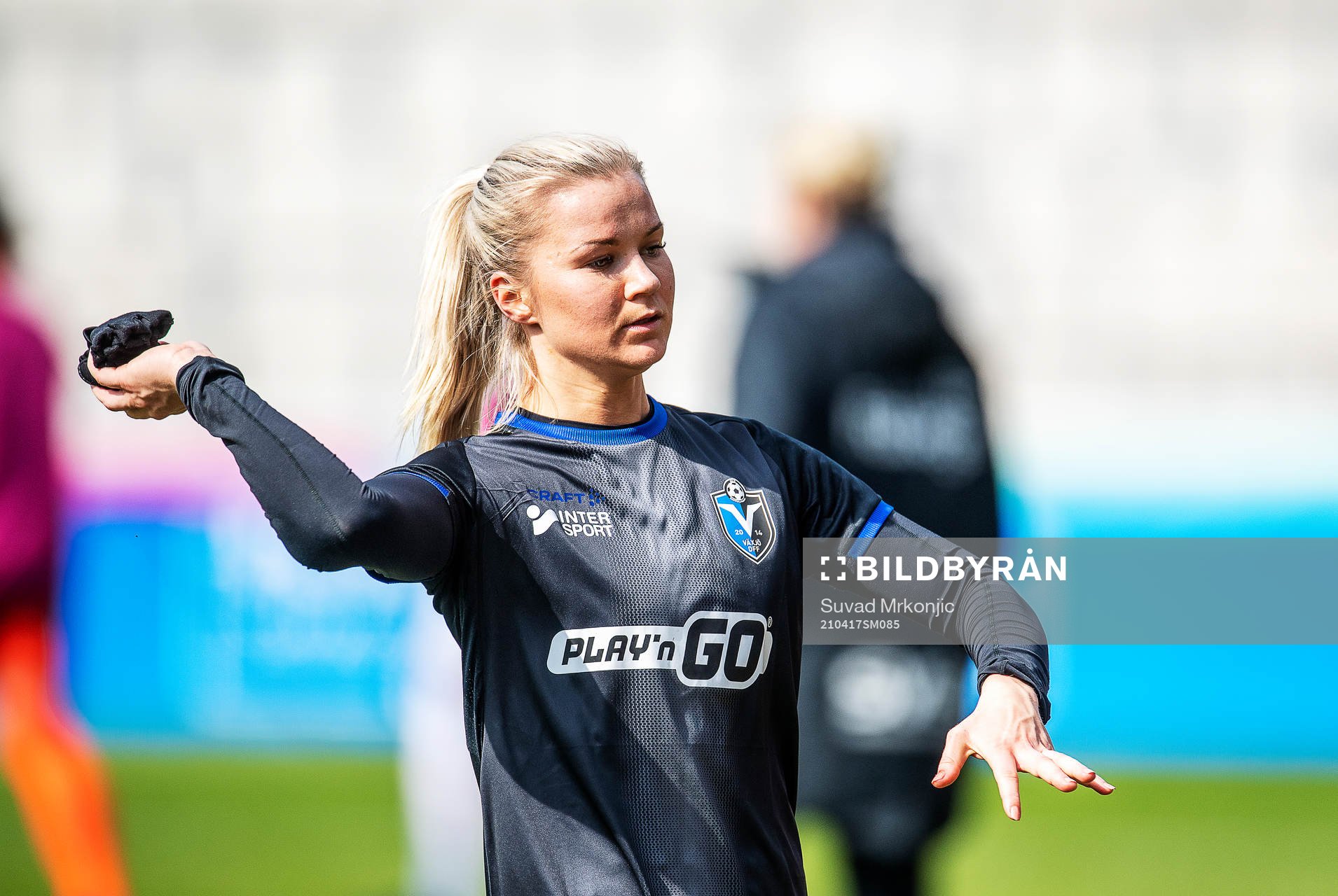 Växjös Amanda Johnsson Haahr deppar