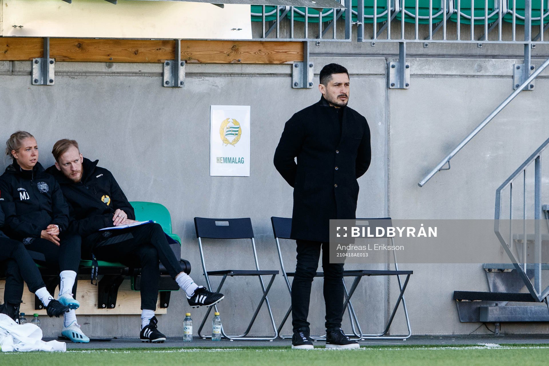 Hammarbys tränare Pablo Pinones Arce