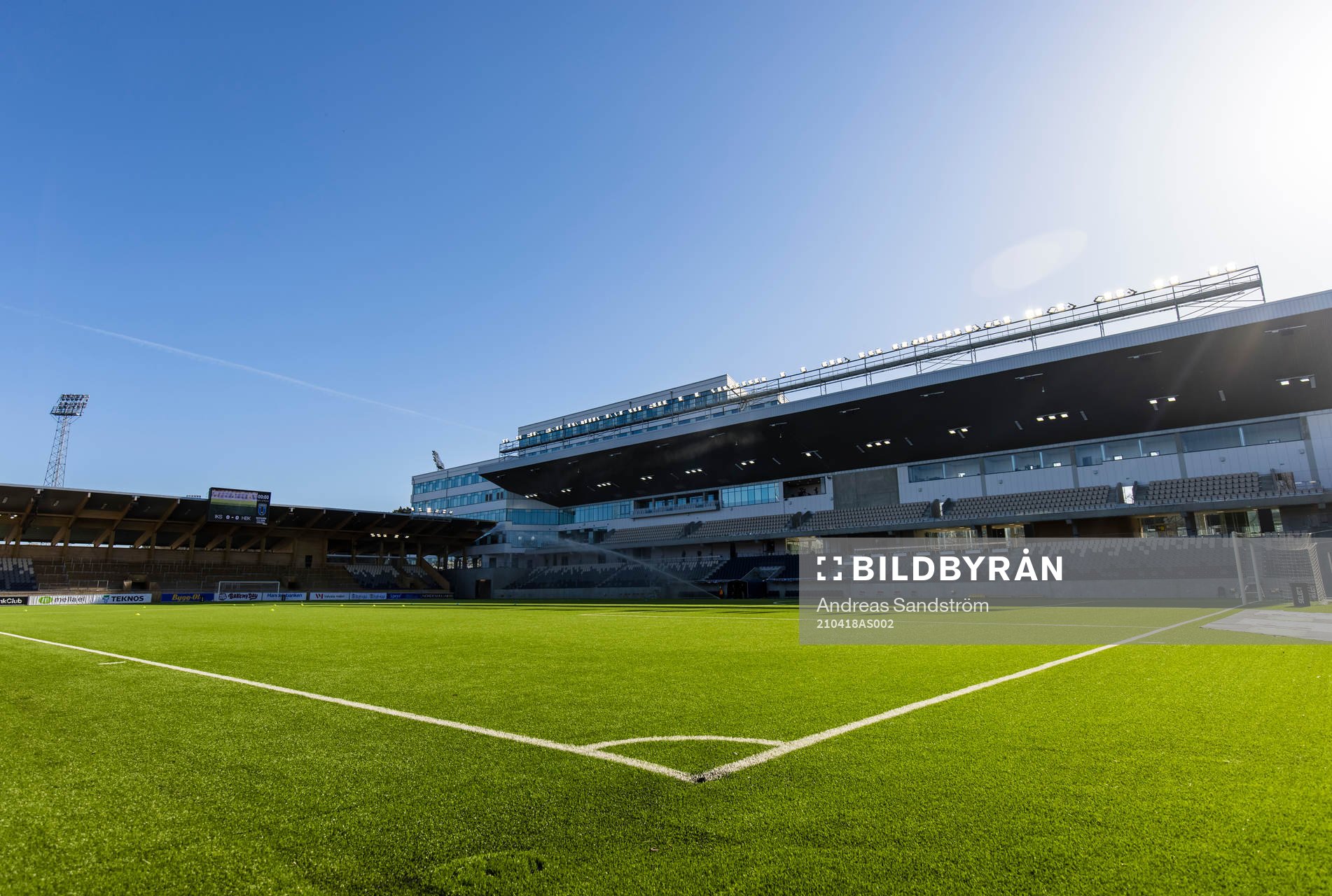 Vy över Studenternas IP