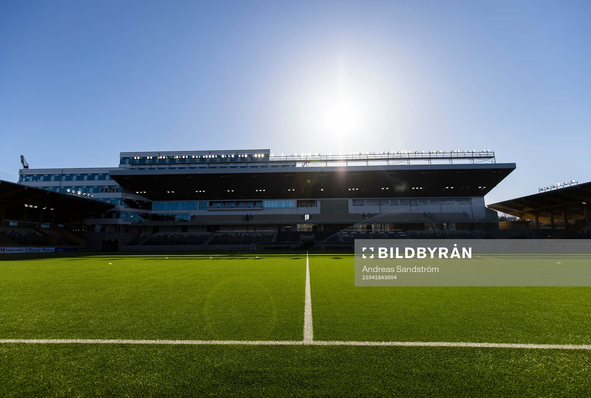 Vy över Studenternas IP