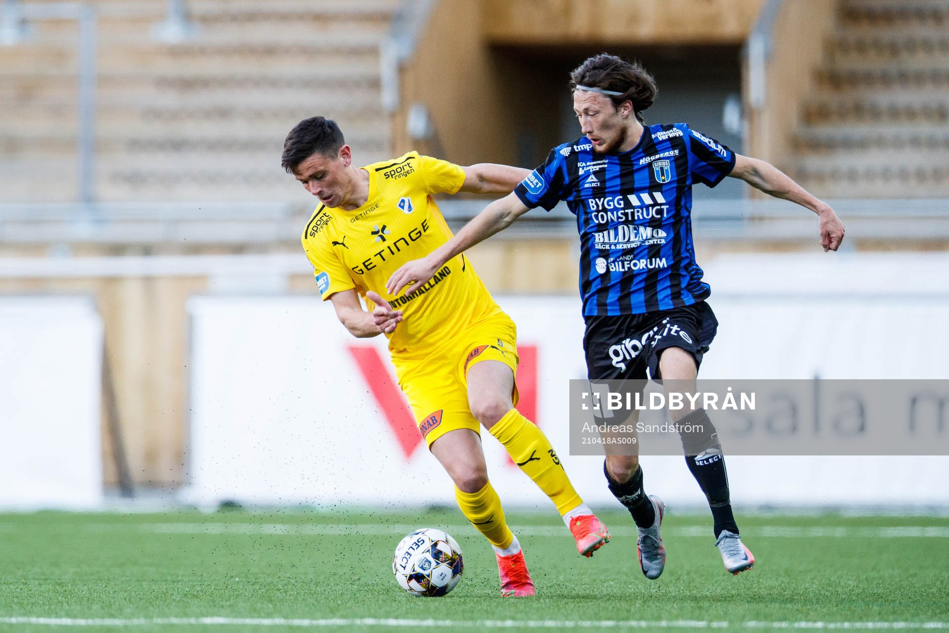 Halmstads Markus Antonsson och Sirius Axel Björnström