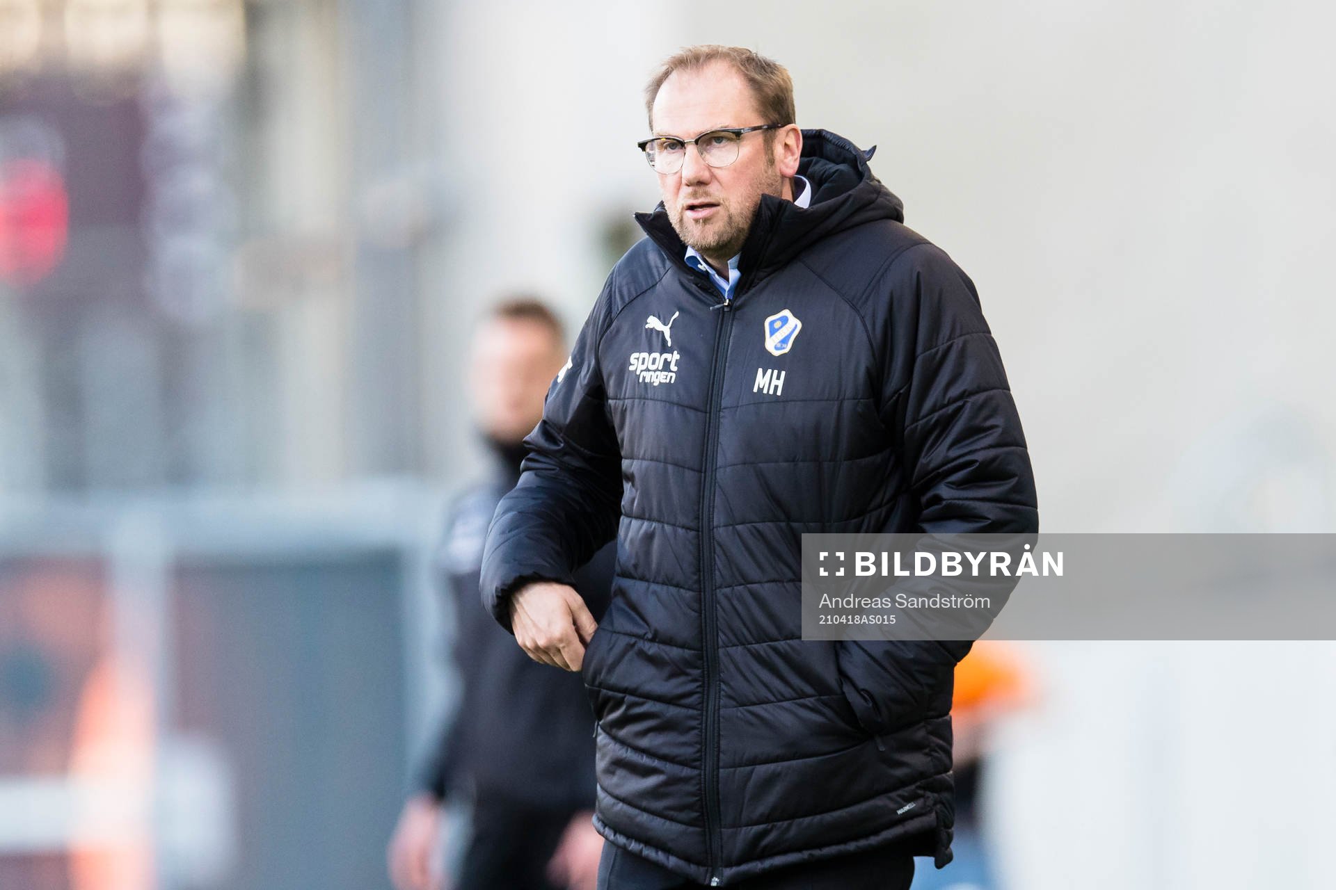 Halmstads tränare Magnus Haglund