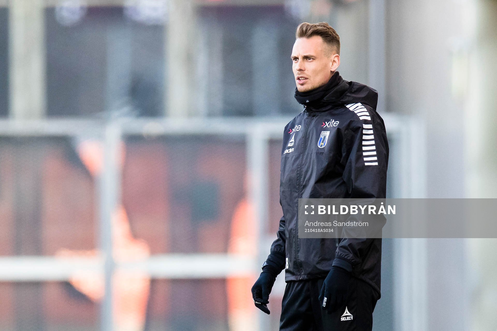 Sirius tränare Daniel Bäckström